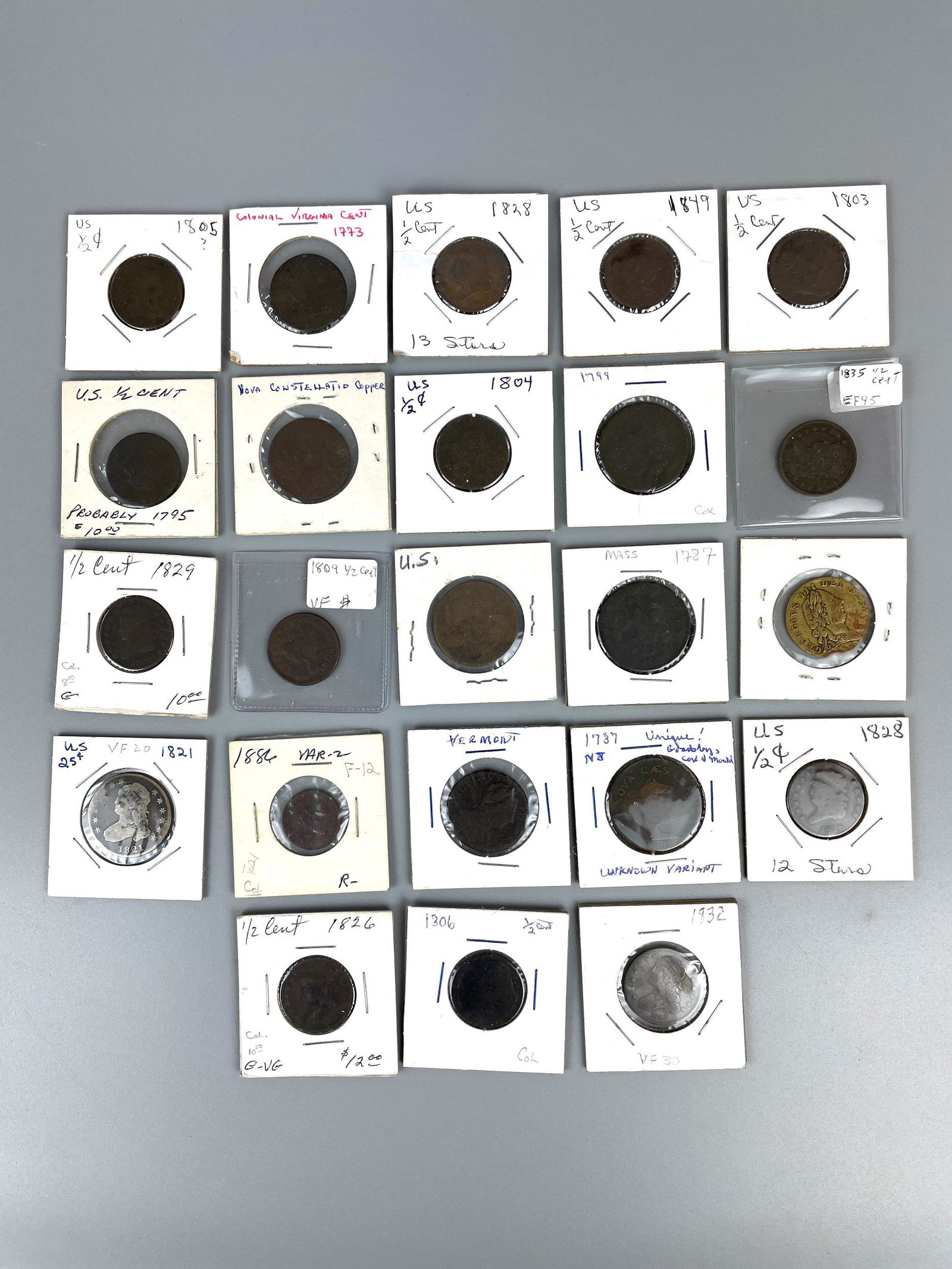 Group of Mixed Coins in Collector Sleeves (1 of 8)