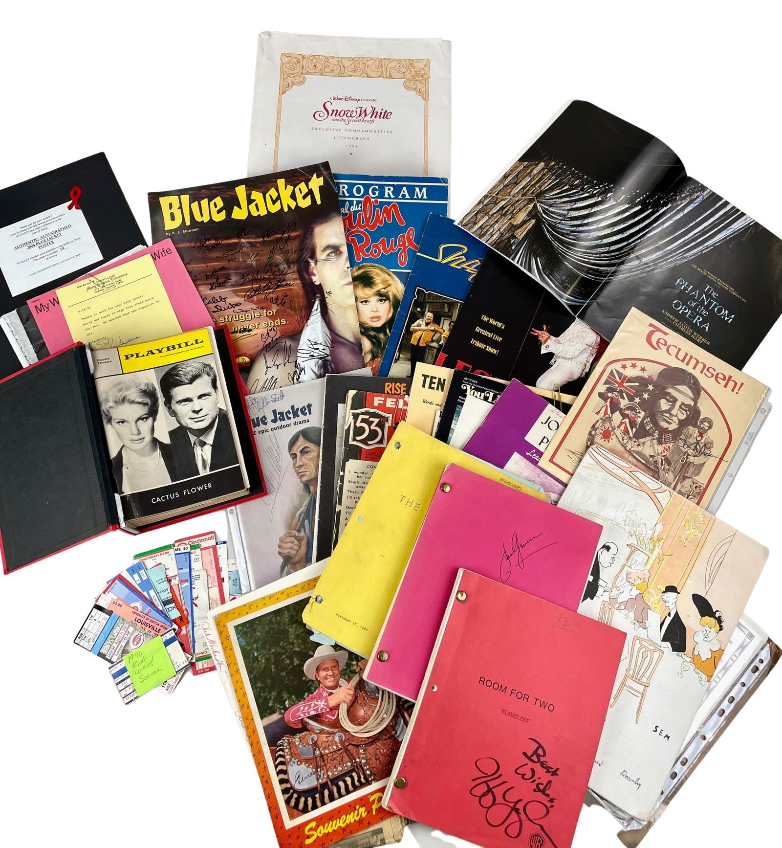 Large collection of Broadway, TV Script and ephemera (1 of 1)