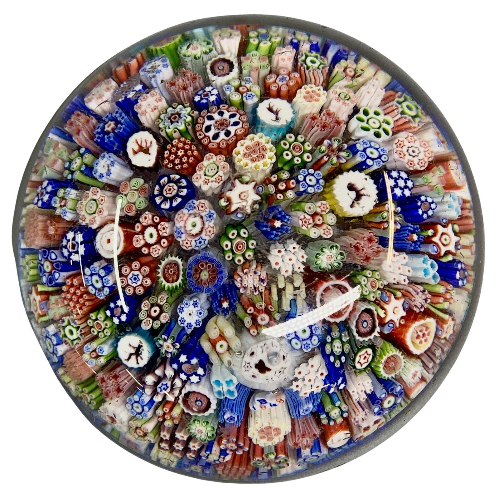 Dated Baccarat 1848 Millefiori Paperweight (1 of 13)