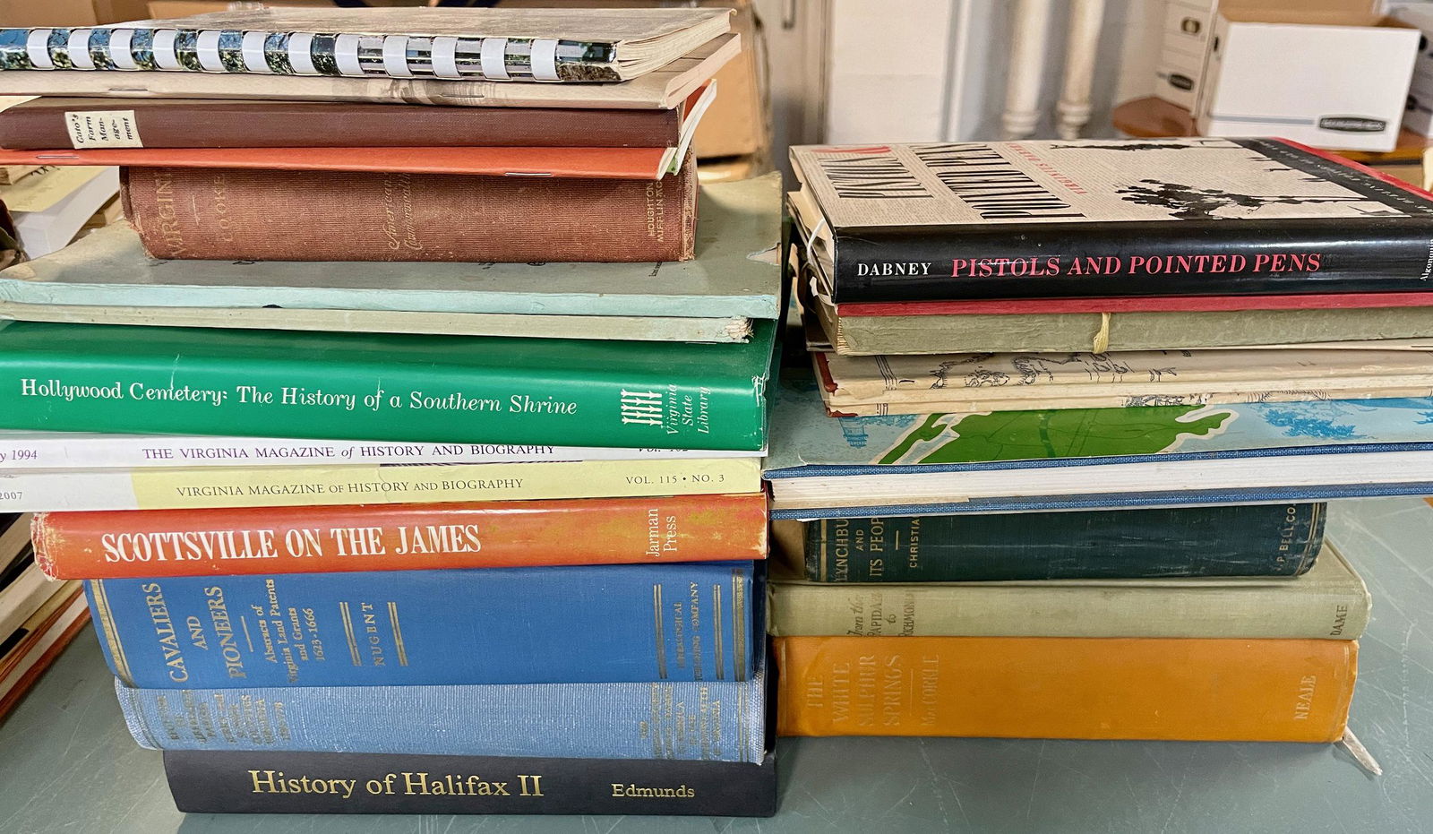 Large Group Books on Virginia History (1 of 4)