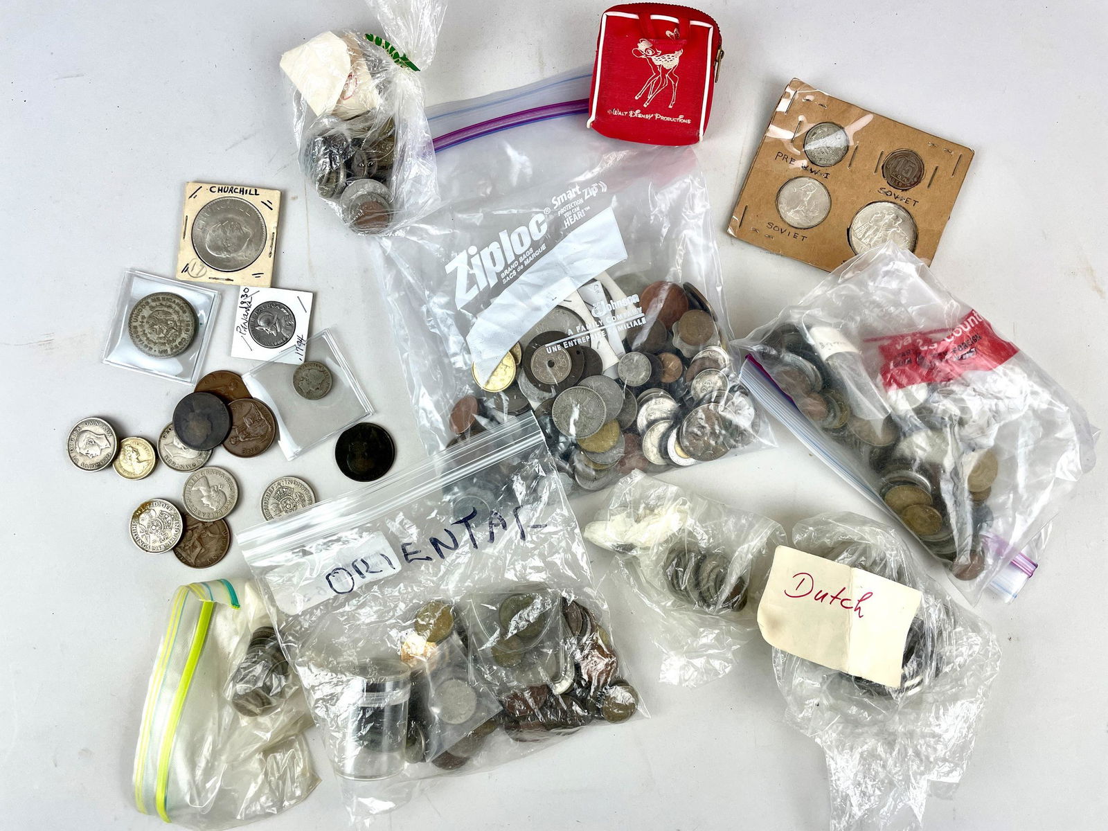 Large Collection of Foreign Coinage (1 of 4)