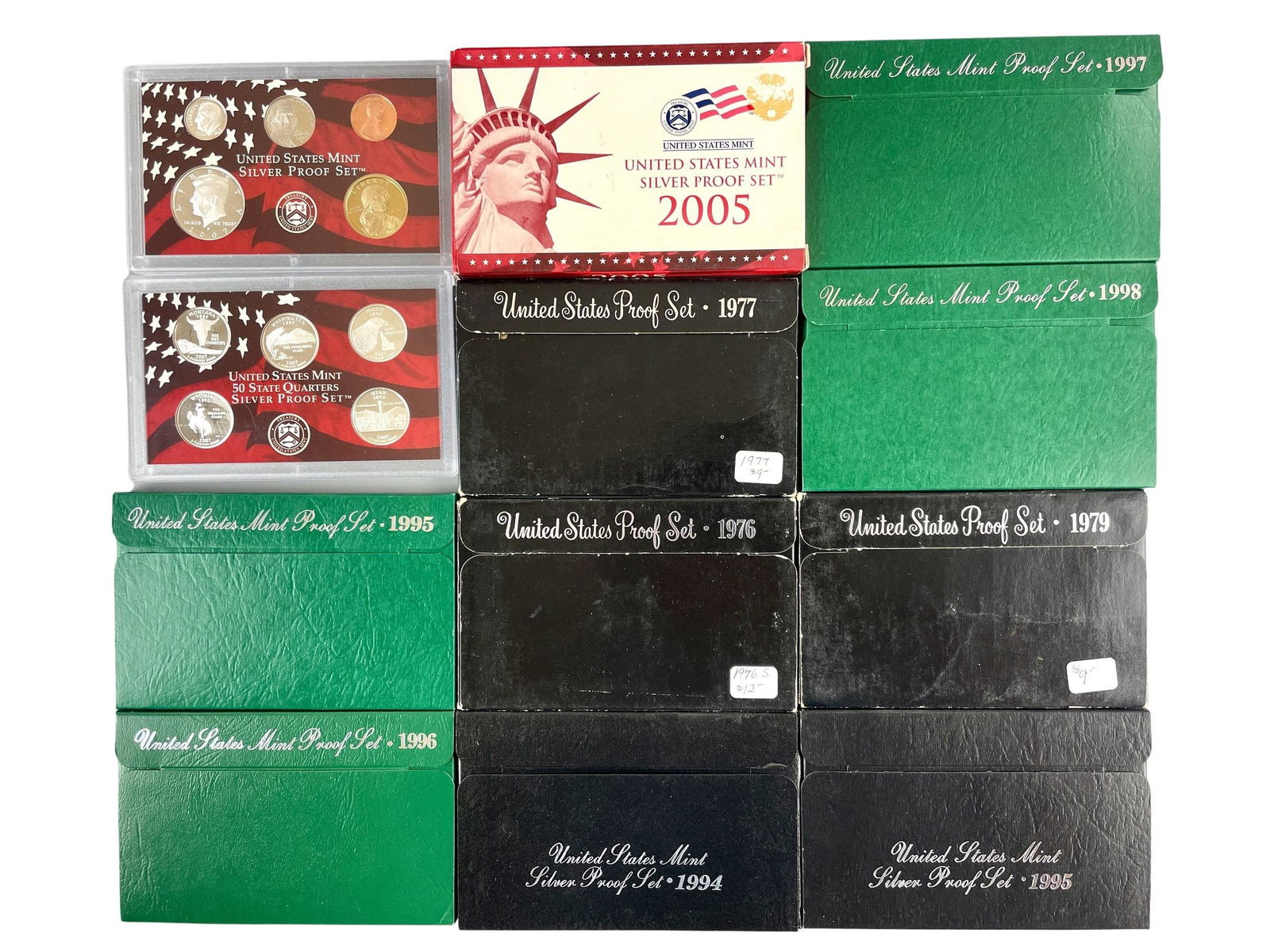 Collection of 12 U.S. Proof Sets (1 of 5)