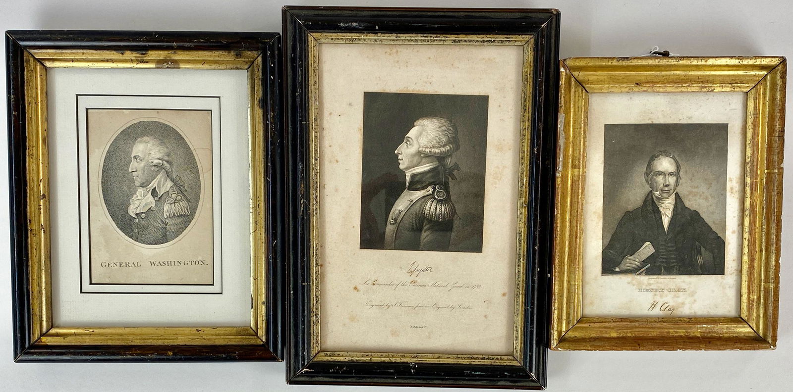 Group of Three Early Political Engravings (1 of 8)