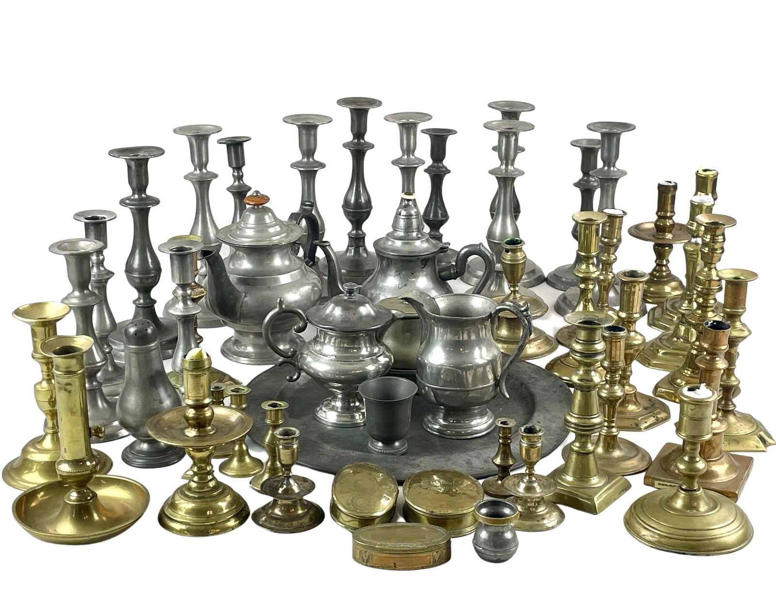 Large Collection of Brass and Pewter, Cincinnati (1 of 6)