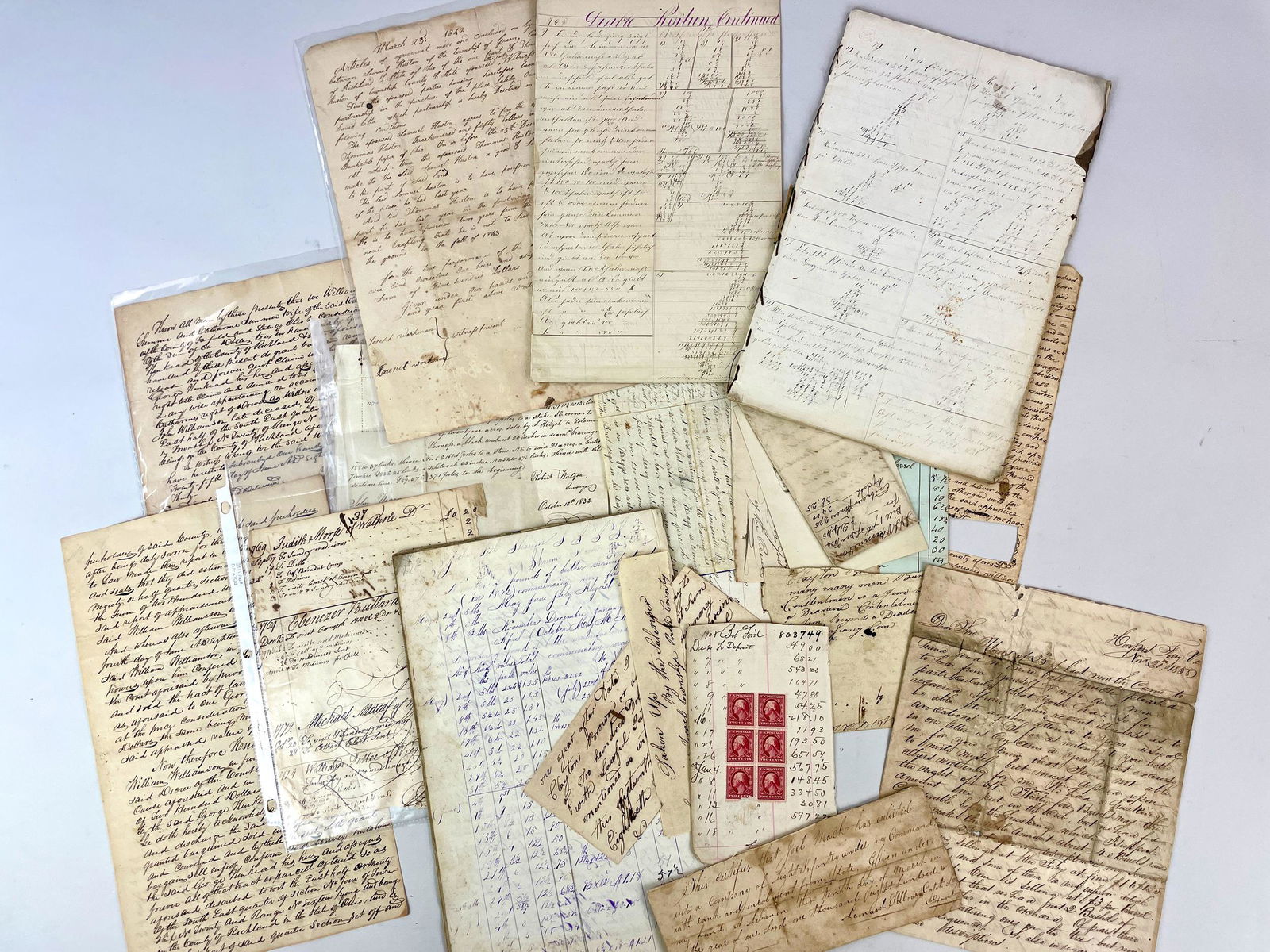 Grouping of Documents, Contracts and Letters (1 of 4)