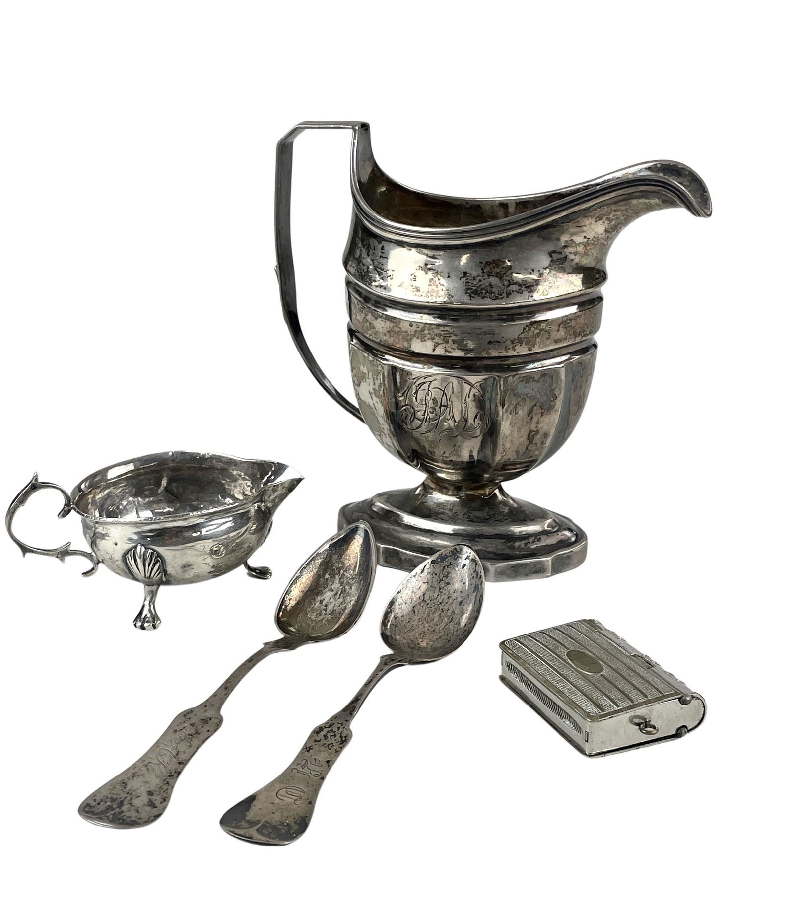 Grouping of Sterling and Silver-plated Items (1 of 3)