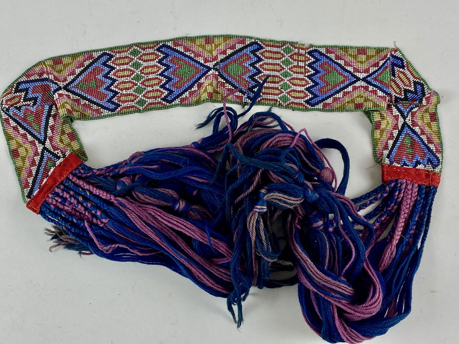 Northeastern Woodland Indian Beaded Sash (1 of 7)