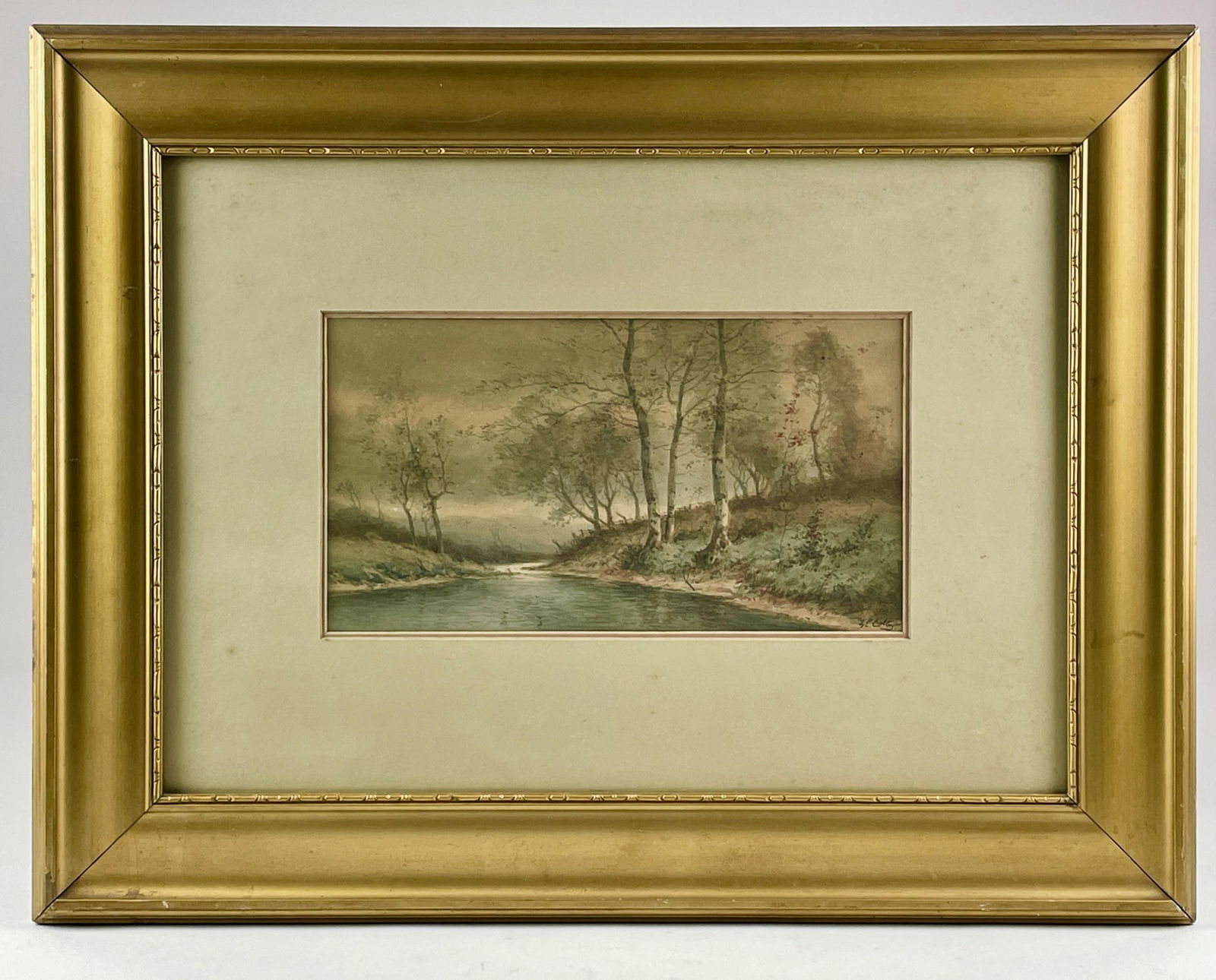 George Ernest Colby (1859-1922) Watercolor (1 of 5)