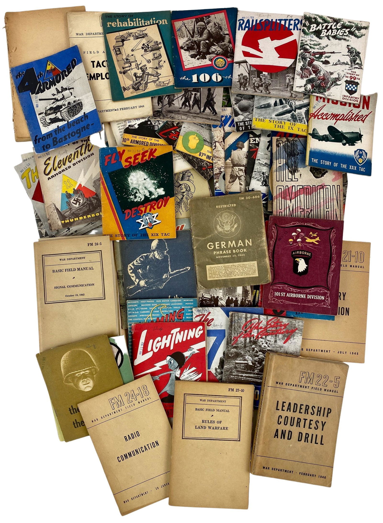 WWII Field Manuals and Division Histories (1 of 7)