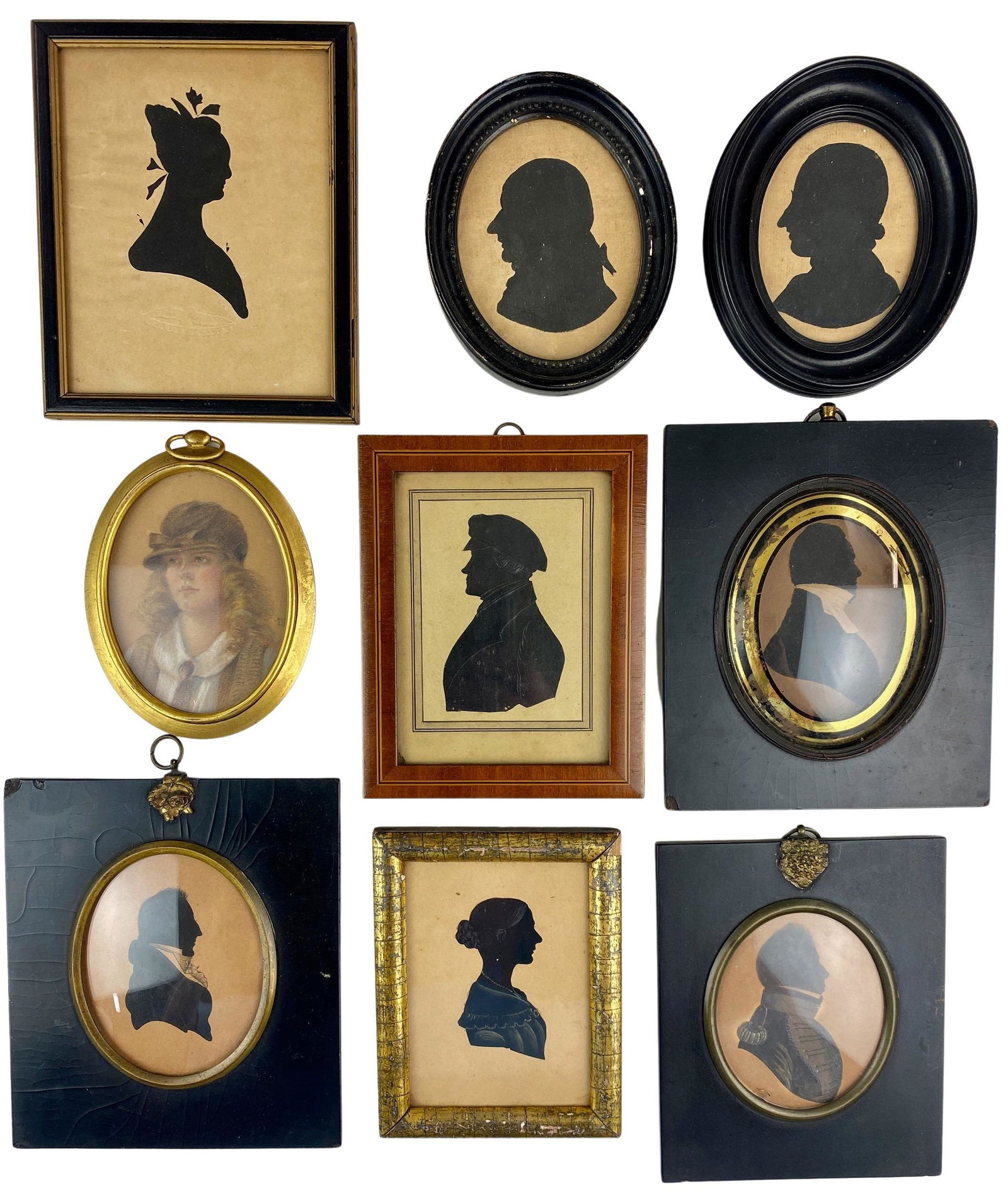 Nine Silhouettes and Miniature Paintings (1 of 11)