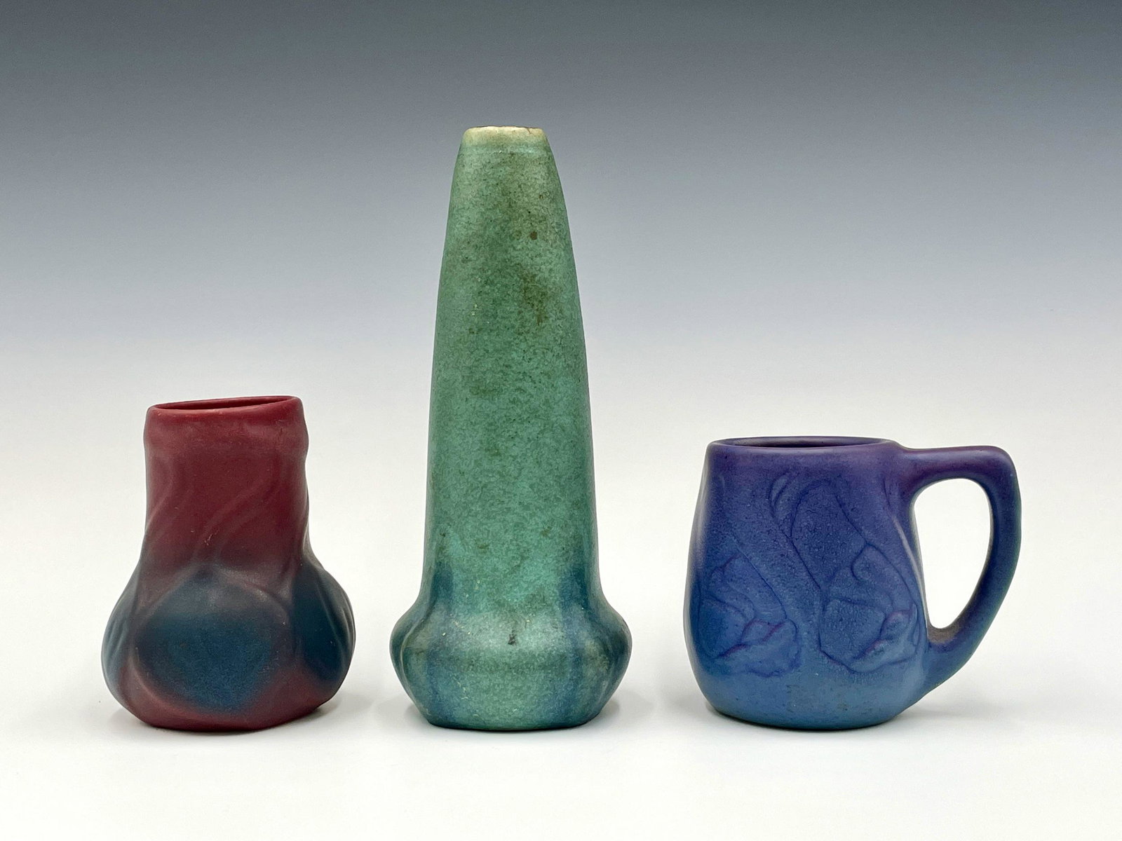 Three Van Briggle Pieces, Colorado Springs (1 of 9)