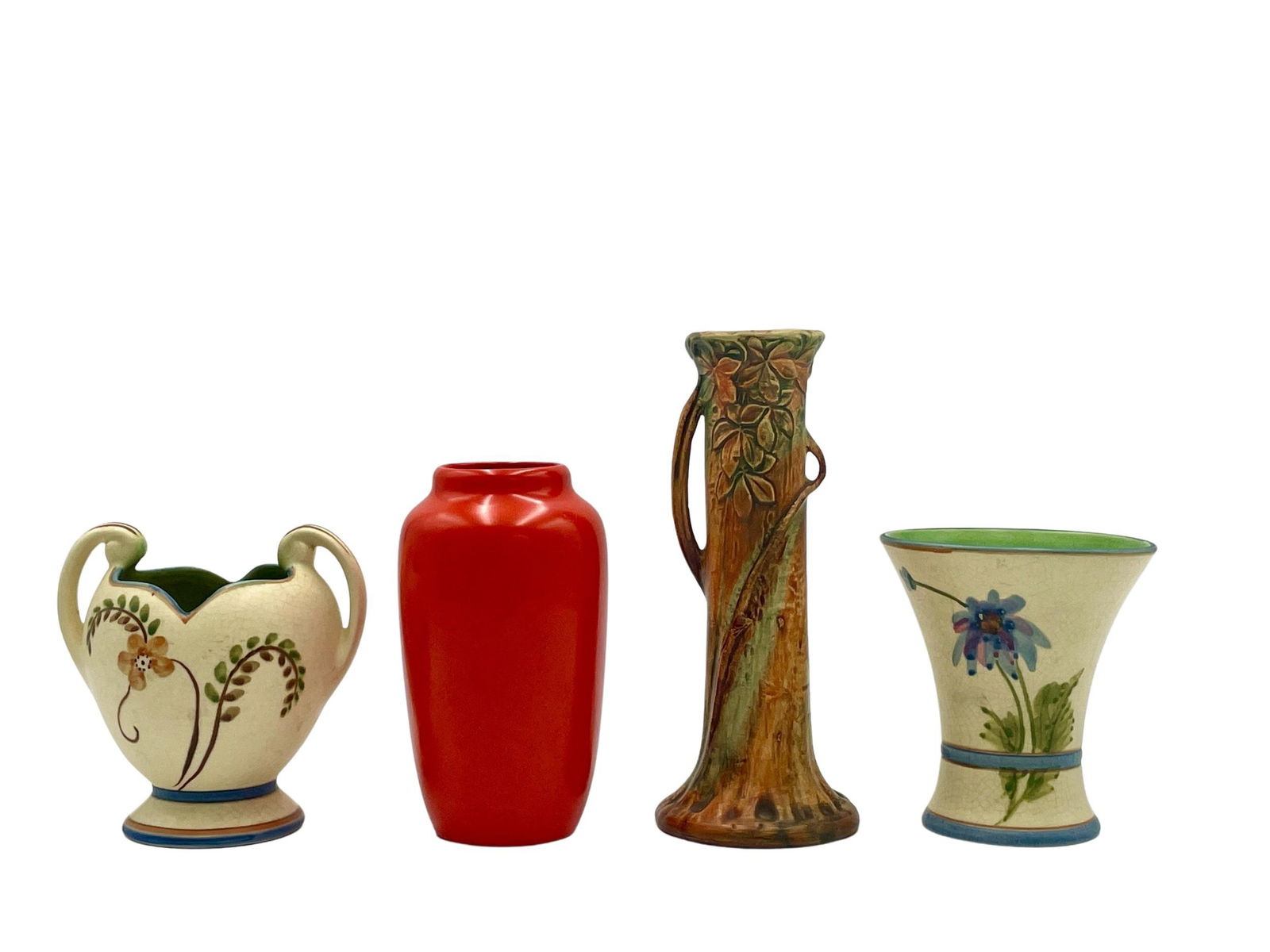Group of Weller Vases of Varying Style and Sizes (1 of 7)