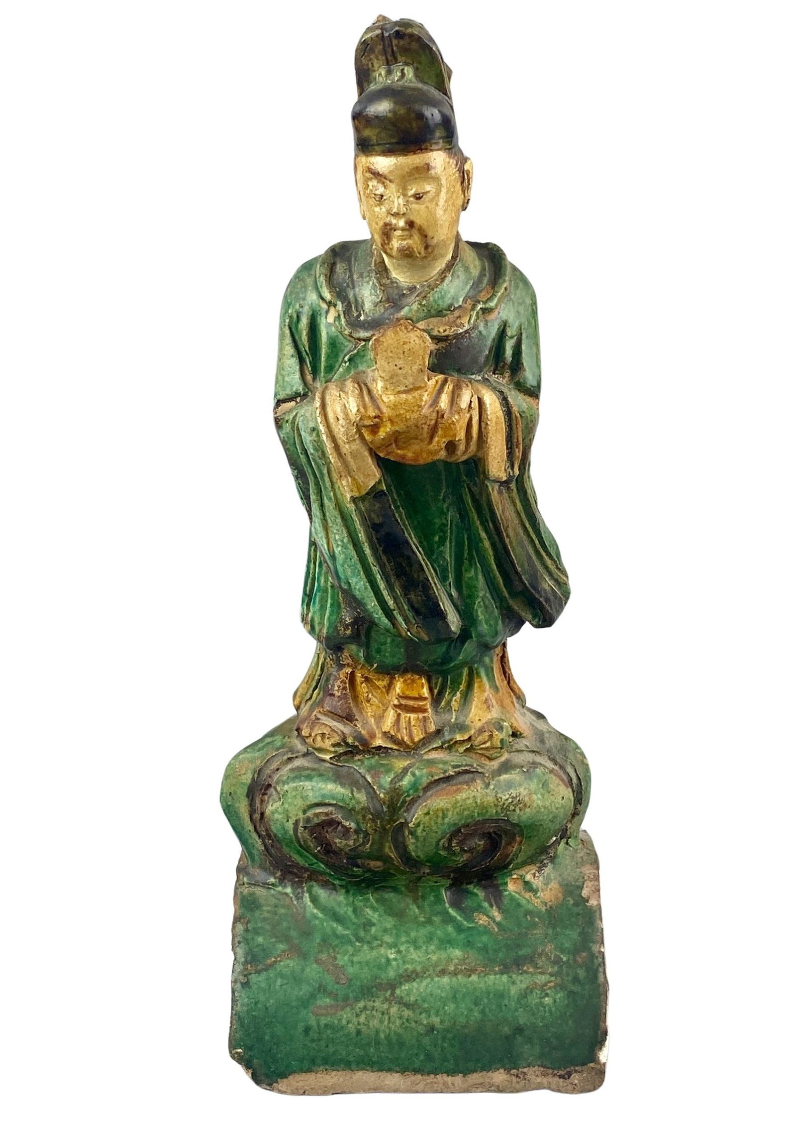 Chinese Figural Roof Tile (1 of 6)