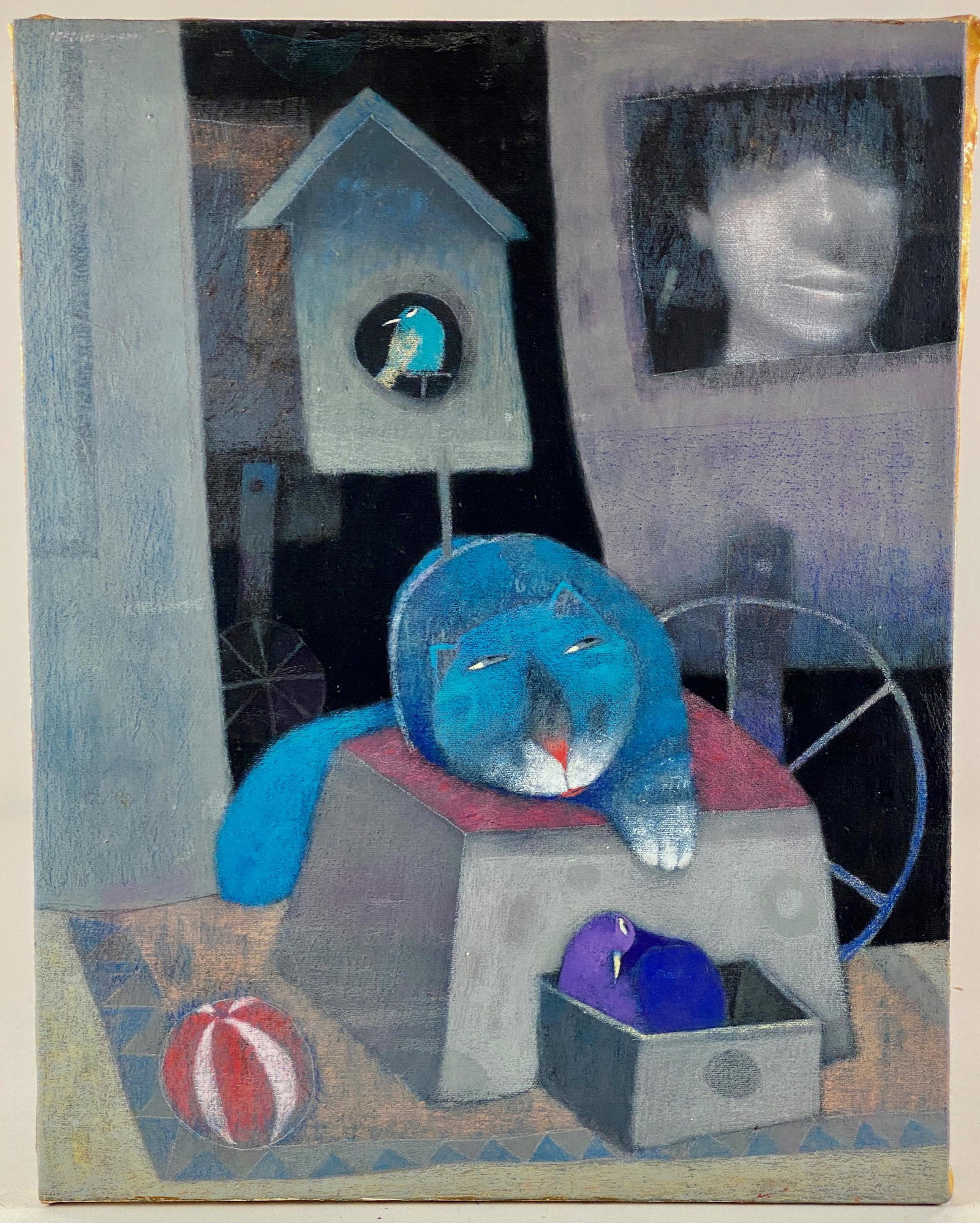 Joselito Sabogal Arajo, Pair of Oil Painting (1 of 8)