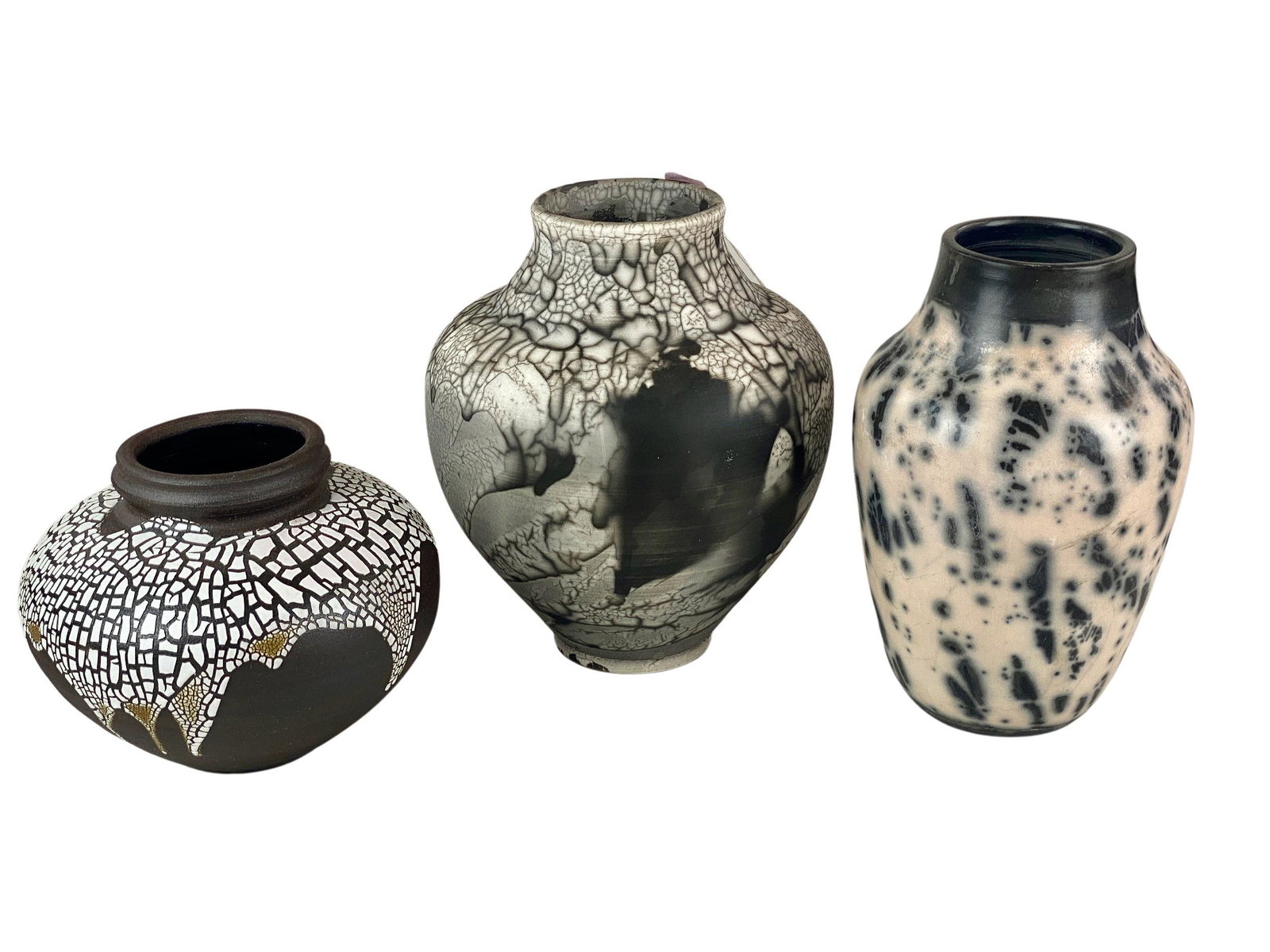 Group of 3 Studio Pottery Vessels (1 of 12)