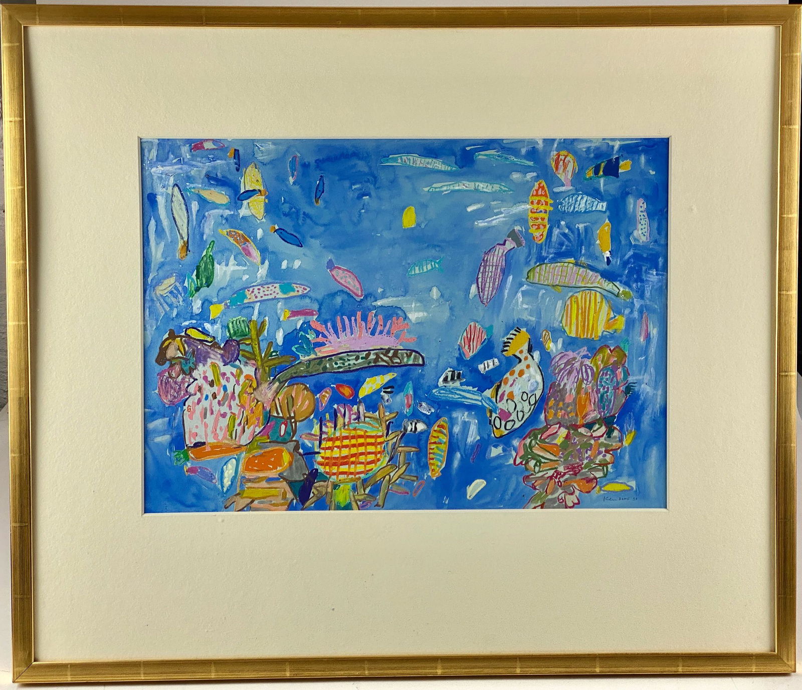 Ken Done, 1993, Acrylic and Watercolor Original (1 of 5)