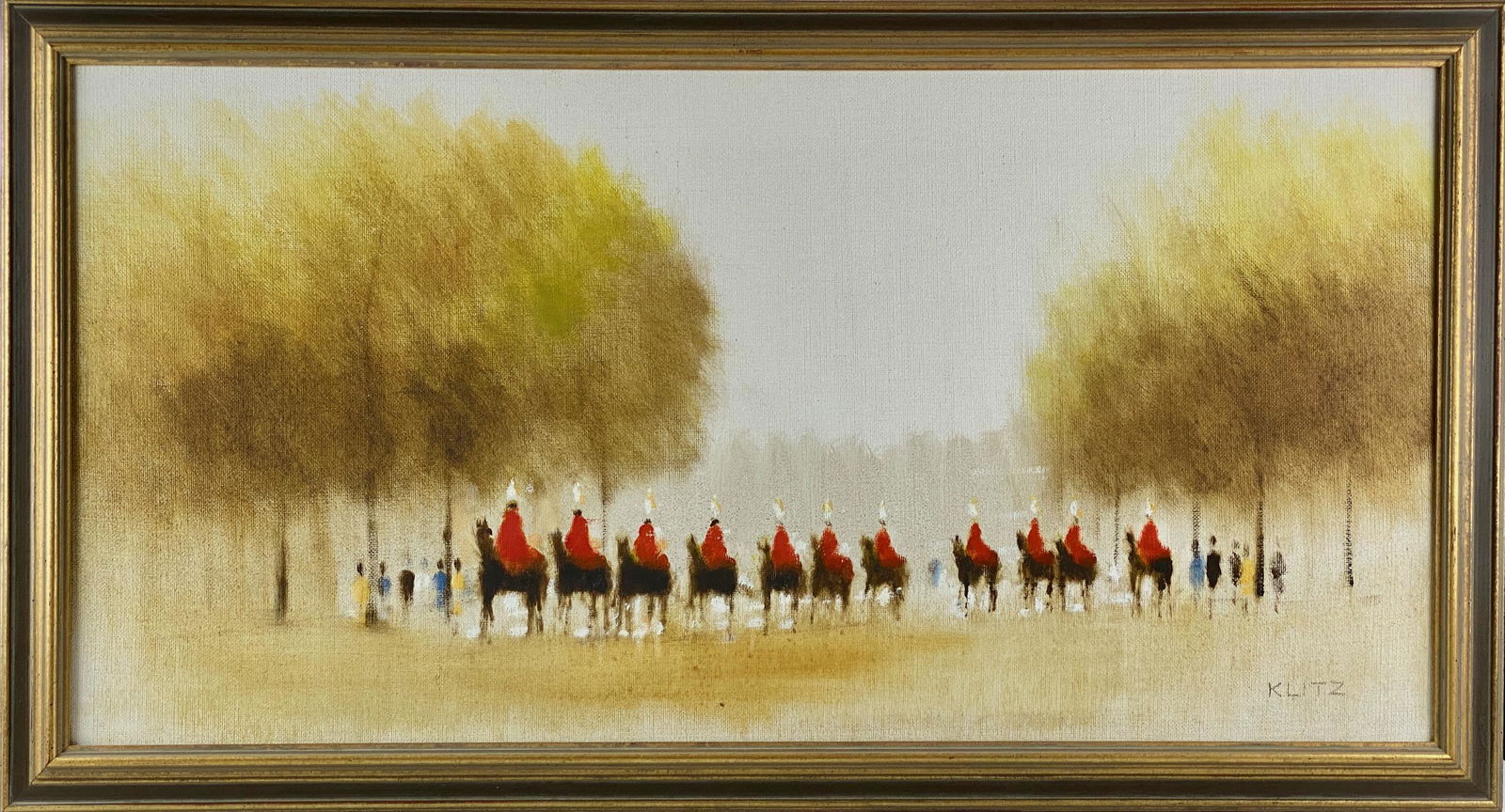 "Cloaked Horseguards" by Anthony Robert Klitz (1 of 5)