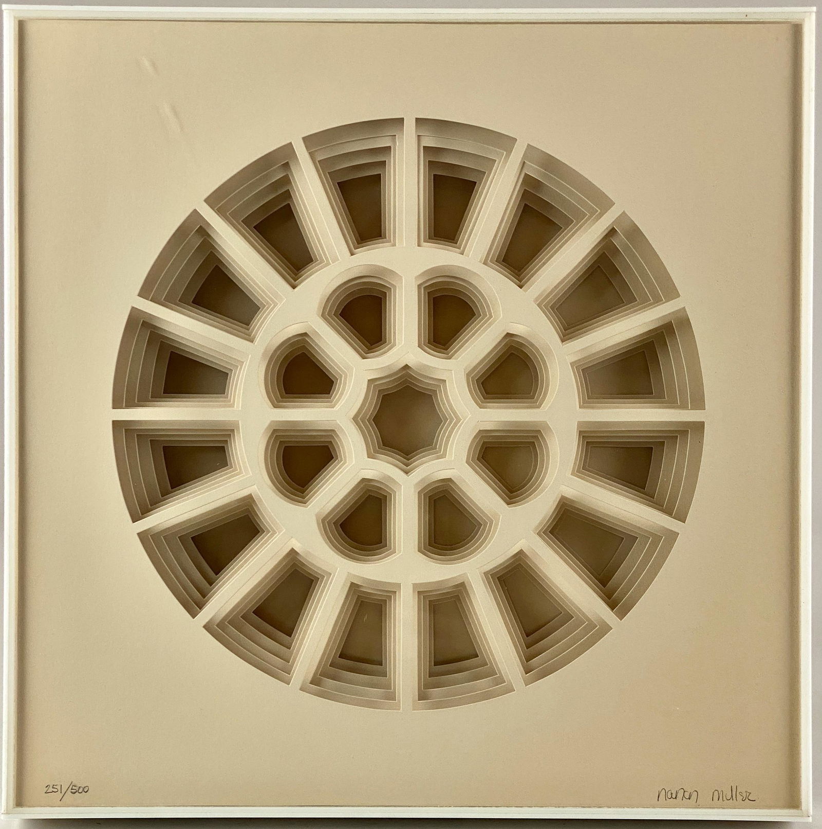 Nancy Miller Paper Cut Sculpture (1 of 6)