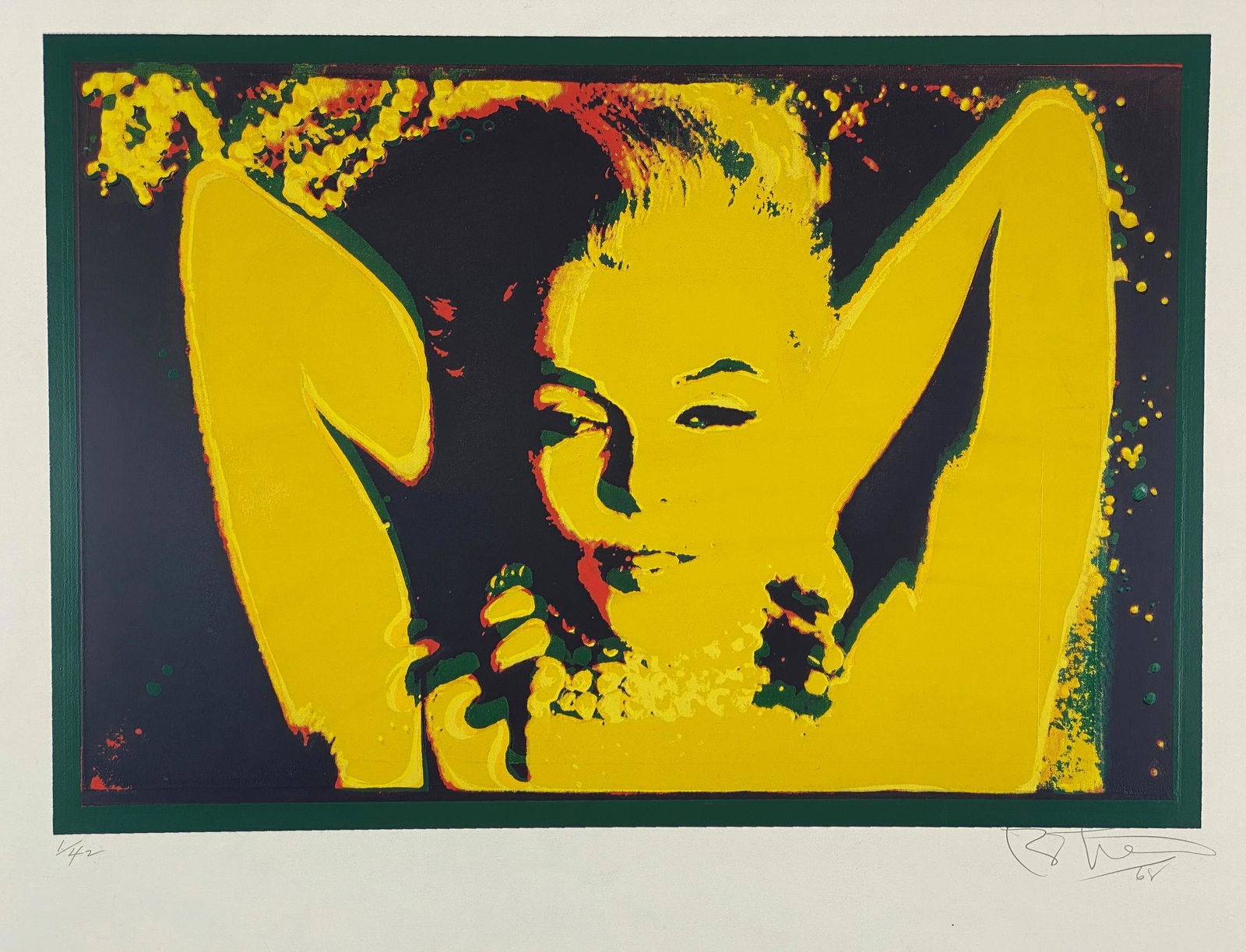 Bert Stern Silkscreen of Marilyn Monroe (1 of 5)