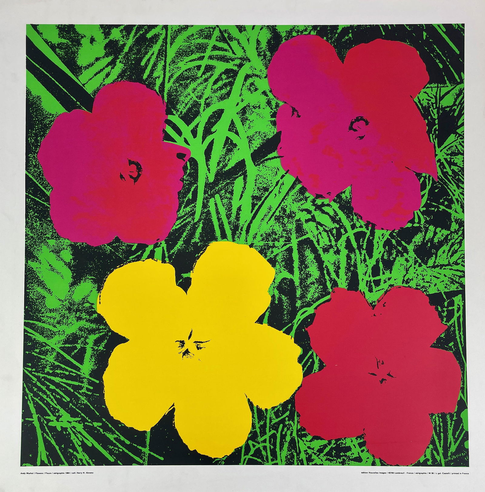 5 Warhol "Flowers" Posters (1 of 5)