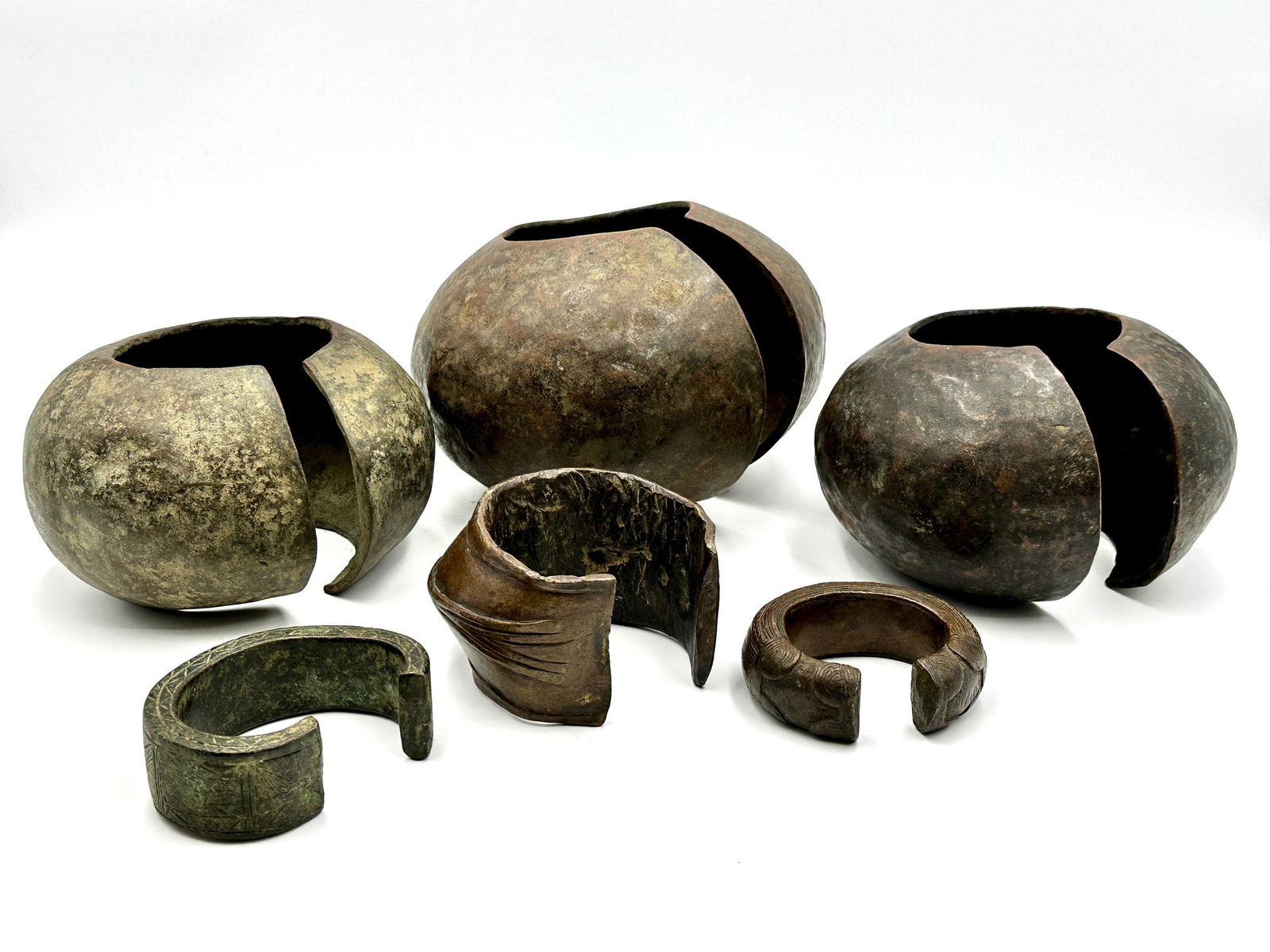 African Ankle Currency Bracelets (1 of 5)