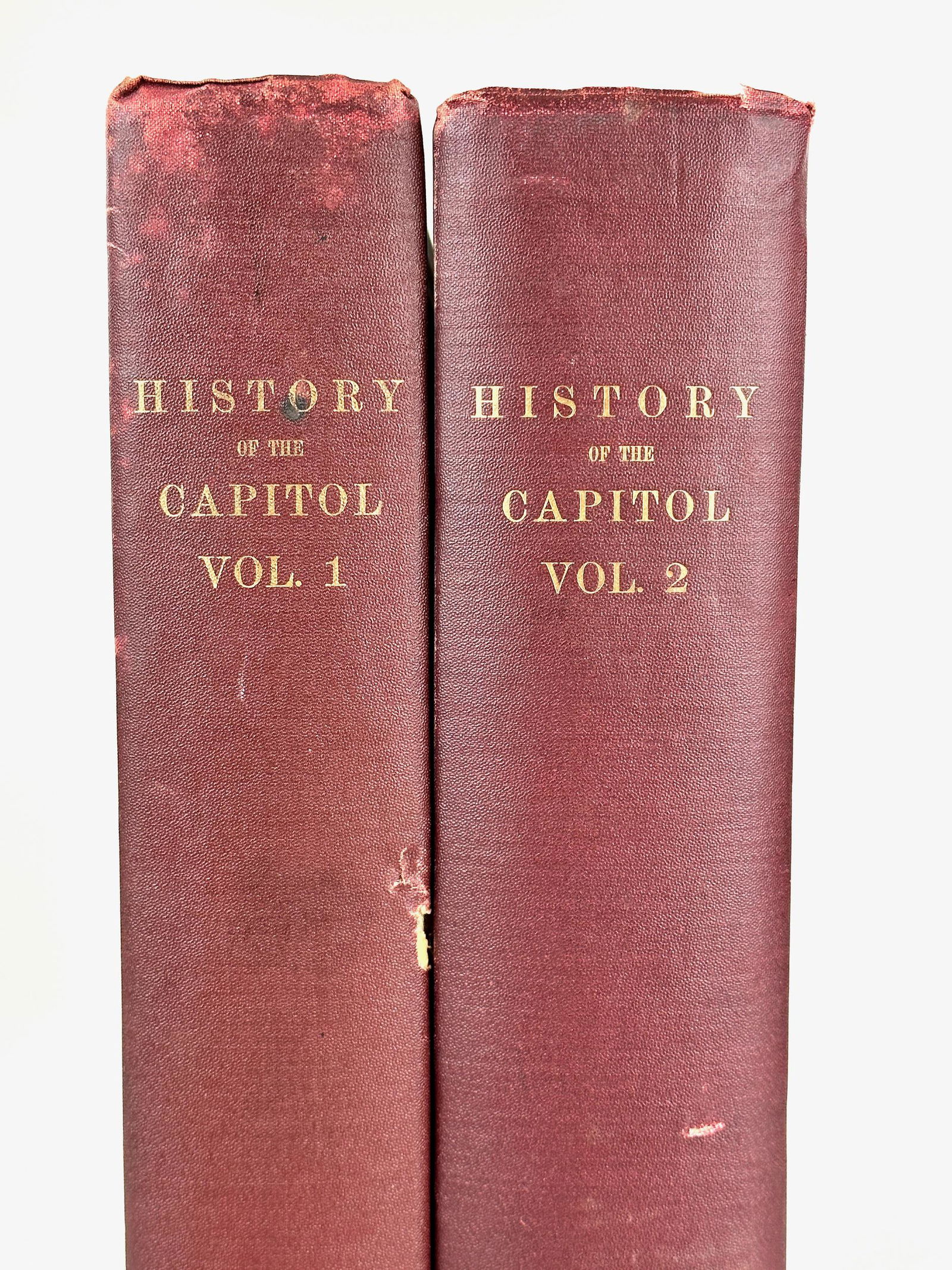 History of the Capitol, Volumes 1 and 2 (1 of 5)