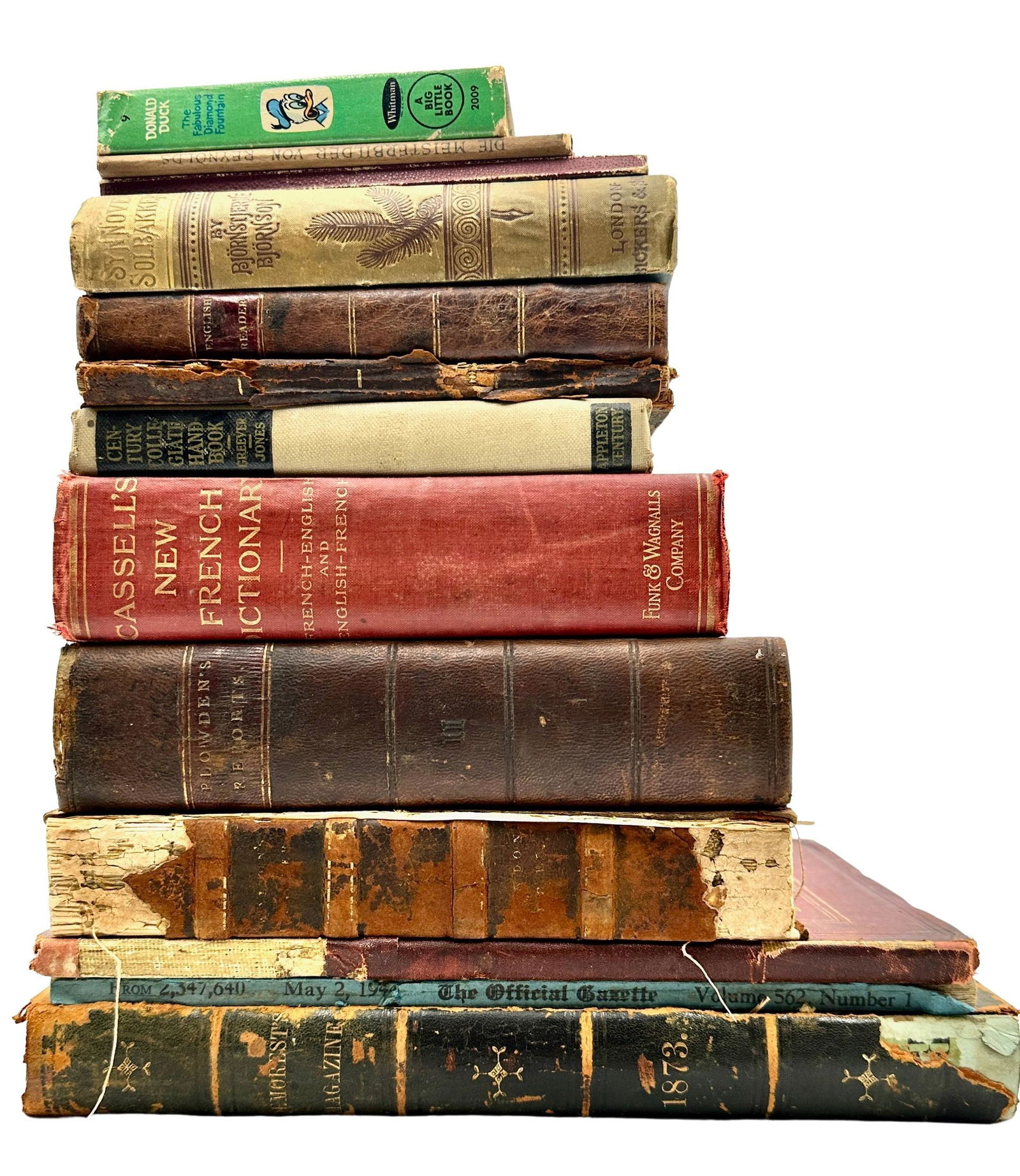 An Assortment of 13 Antique Books (1 of 1)