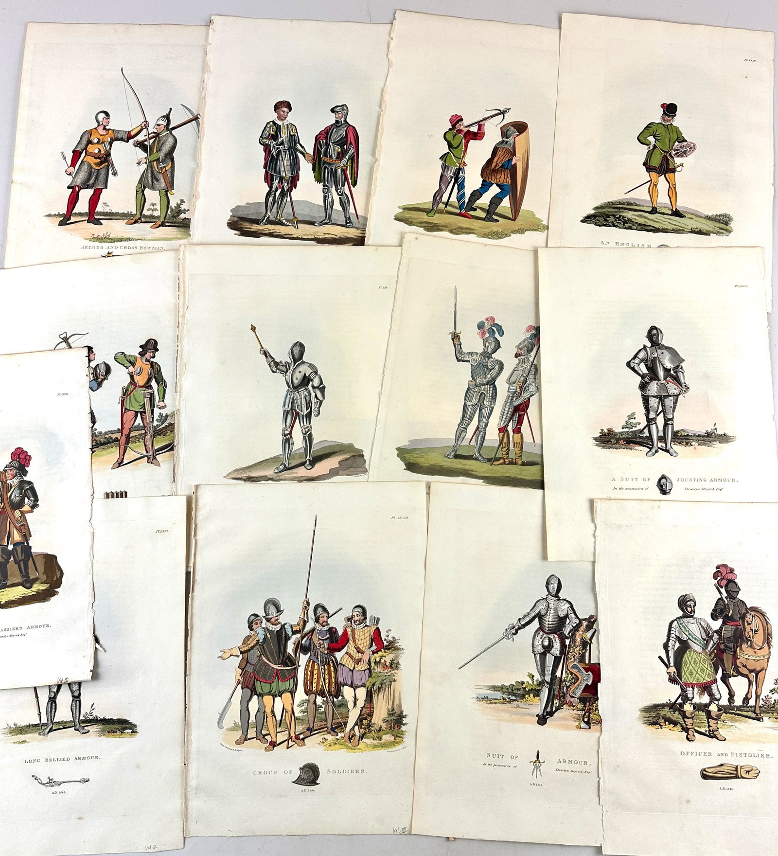 Massive Group of Prints/Etchings: Varying subject matters, armor related, European, etc. From the estate and lifelong collection of William Garrett Hodges (1946-2014). Hodges was a Virginia-based dea