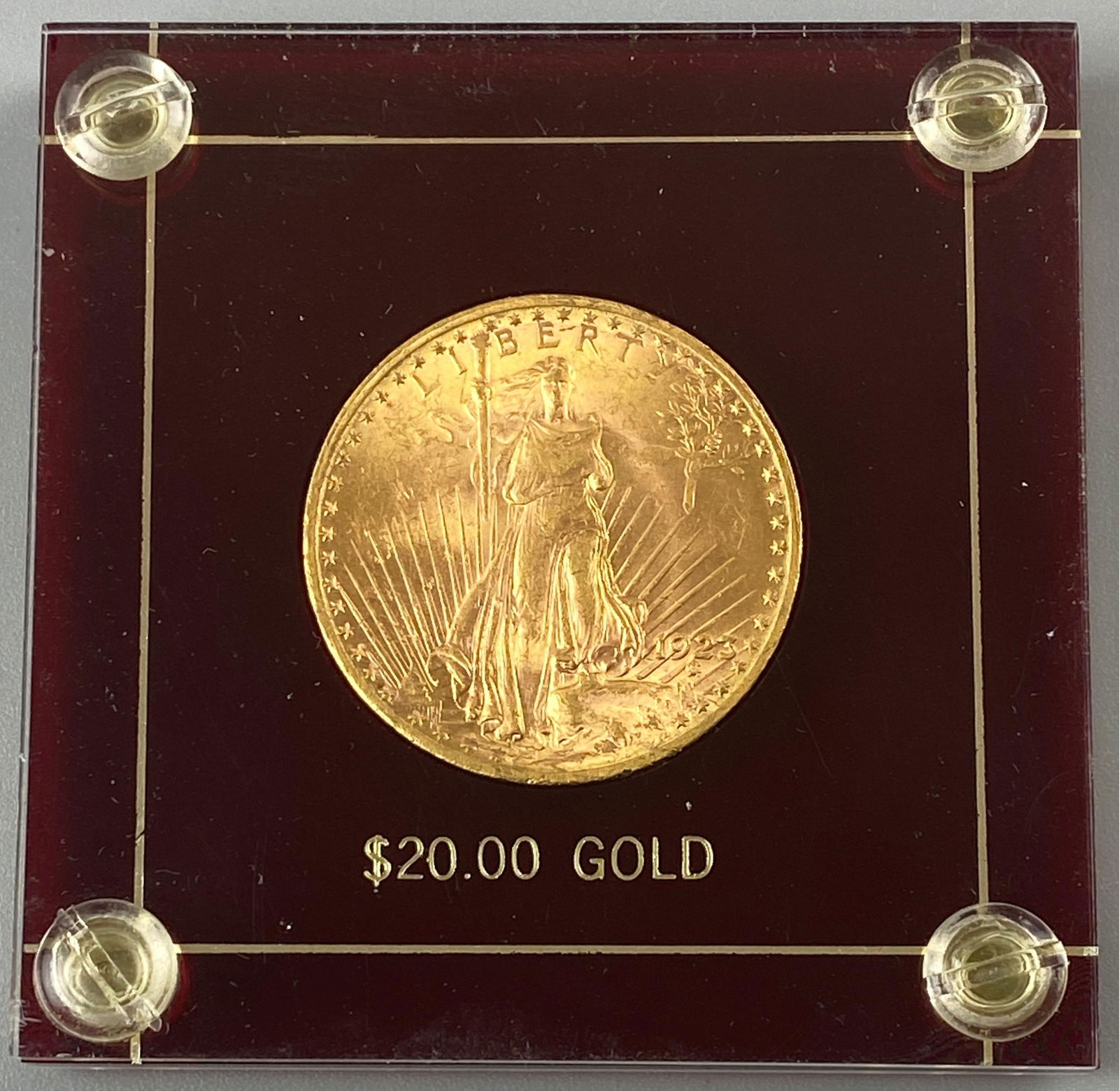 1923 St. Gaudens $20 Gold Coin (1 of 4)