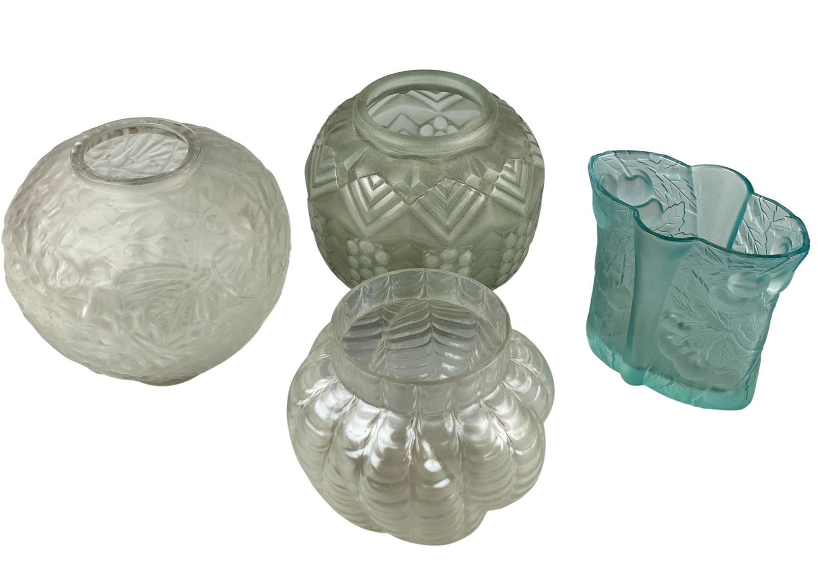 Art Glass Vases Including Hunebelle (1 of 9)