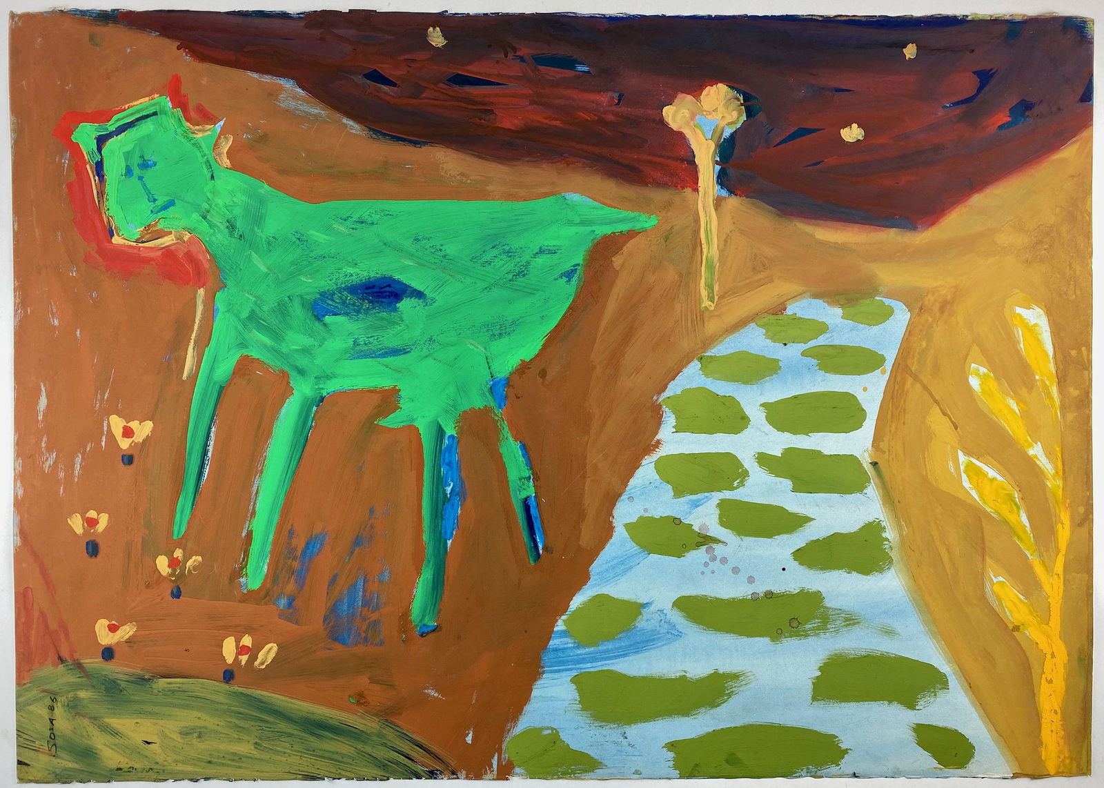 A Pair of Modernist Works on Paper (1 of 11)