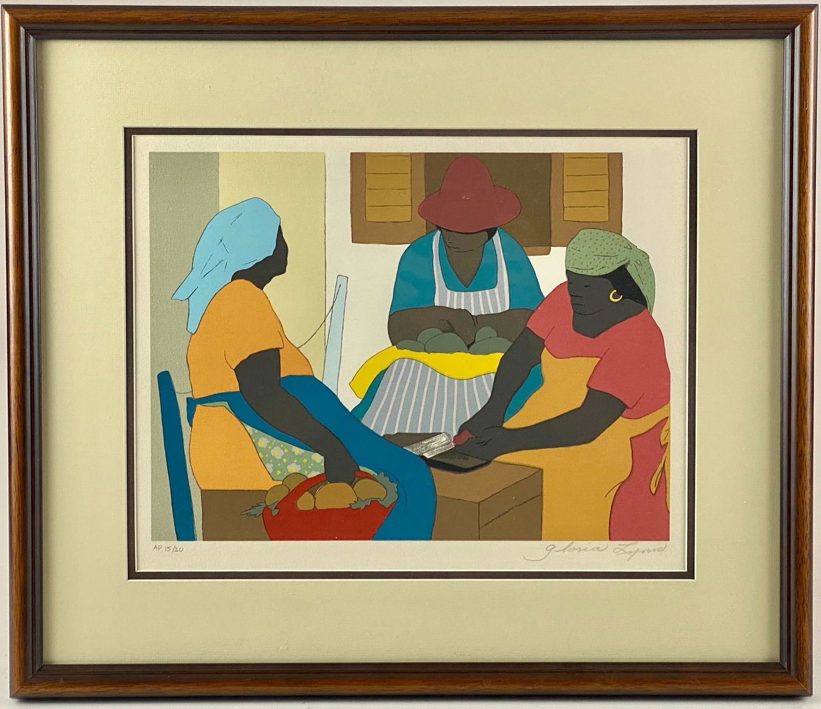 Trio of Lithographs by Gloria Lynn (1 of 6)