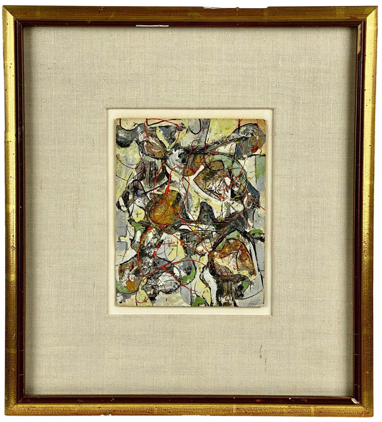 Melville Price, Oil / Gouache on Paper (1 of 4)