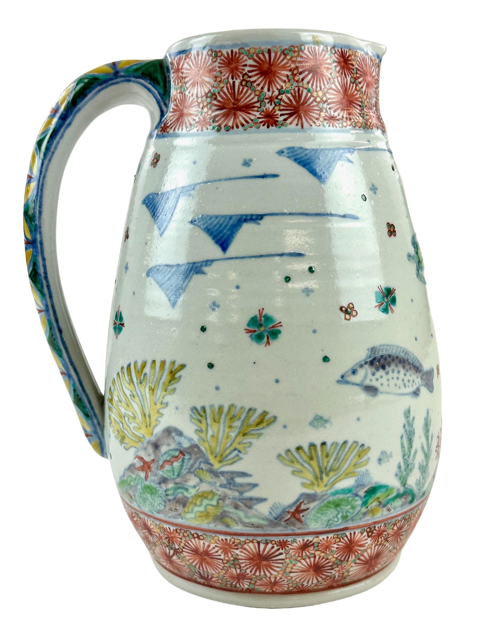 Chinese Ceramic Pitcher (1 of 6)
