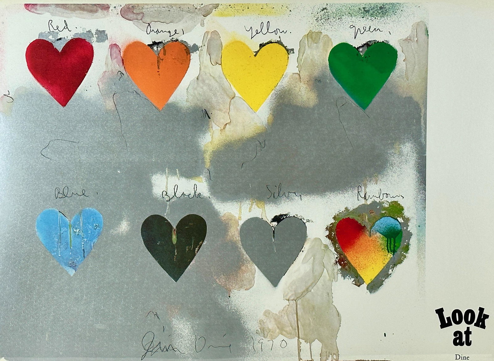 "Look at Dine" Exhibition Poster (1 of 4)