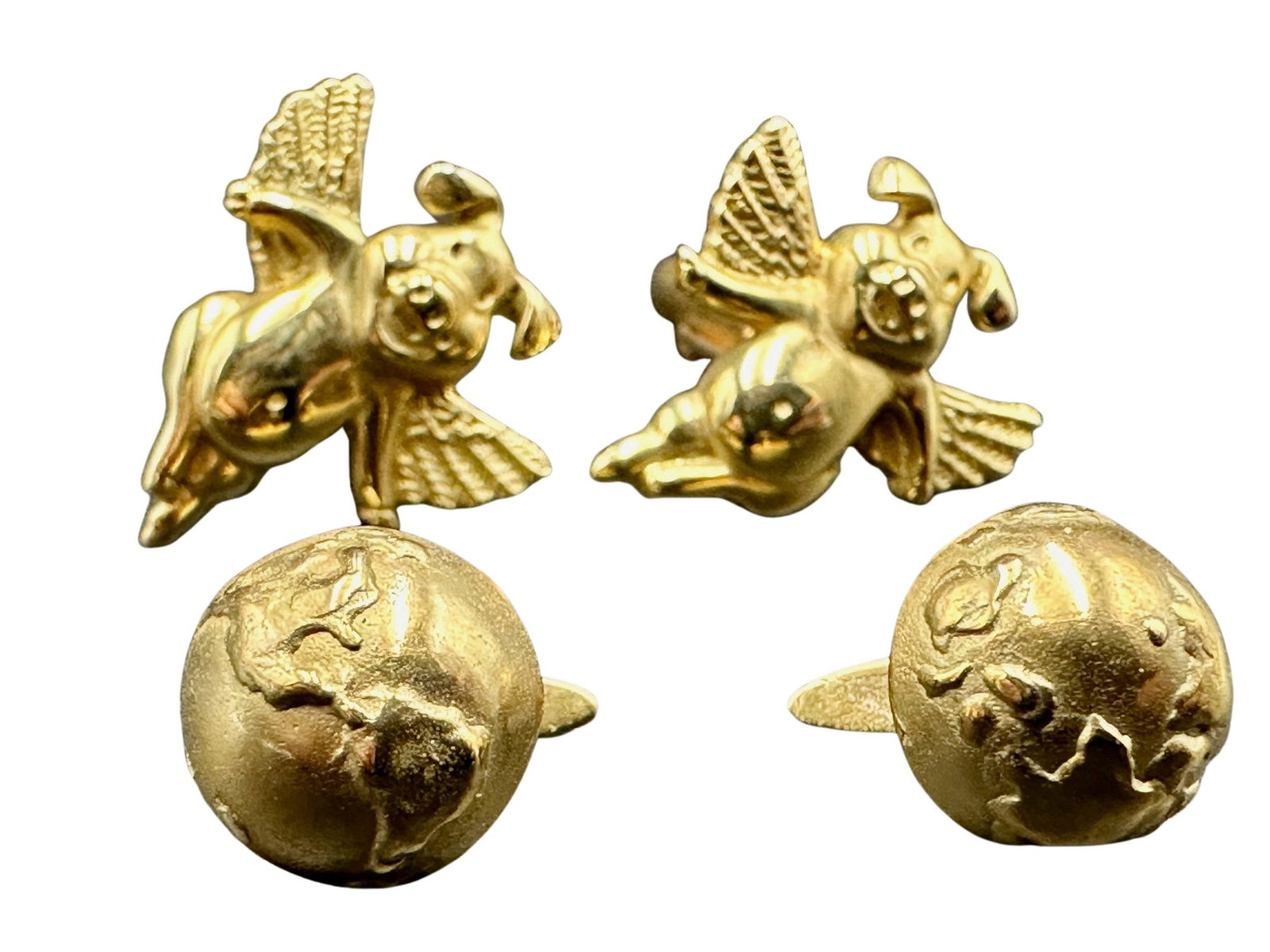 Pair of 14K Gold Cufflinks (1 of 5)