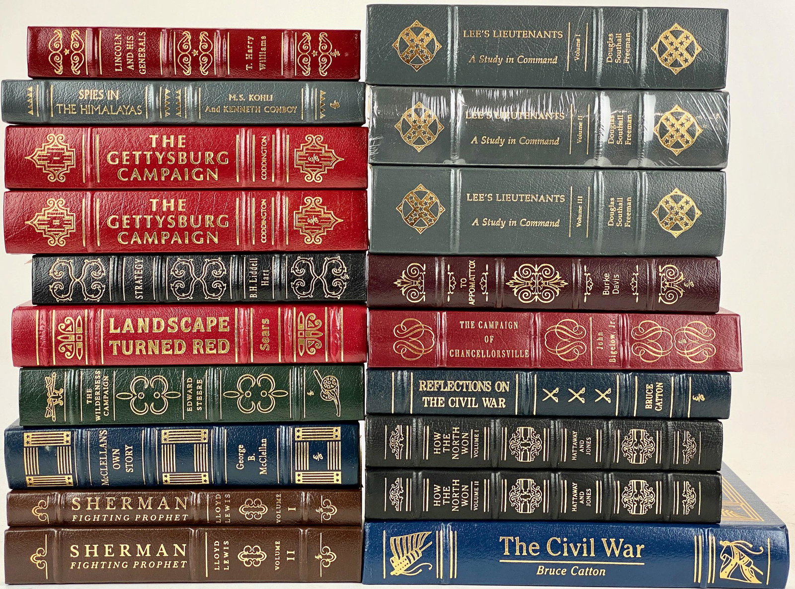 19 Easton Press Books on the American Civil War (1 of 7)