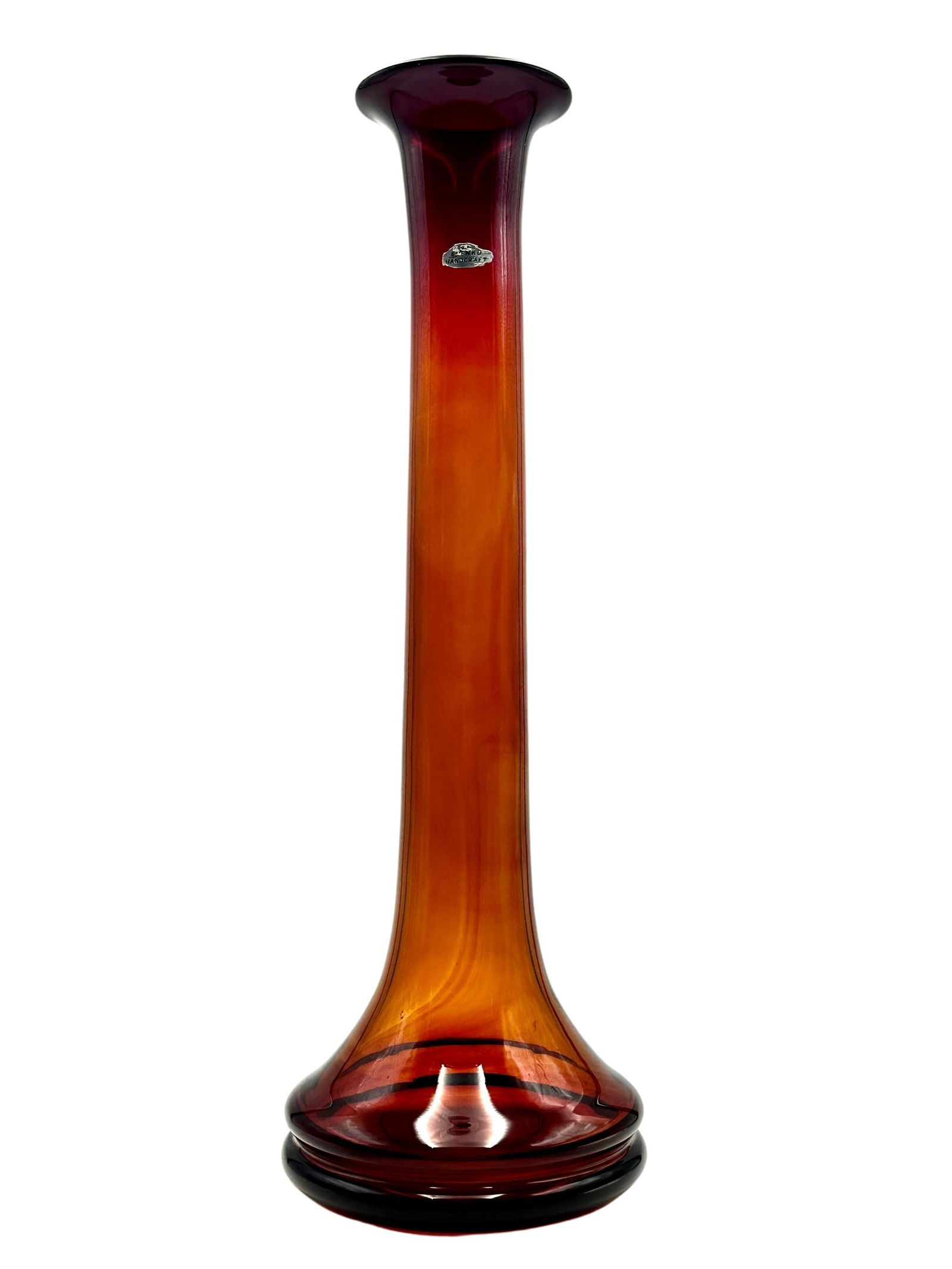 Large Blenko Glass Vase (1 of 4)