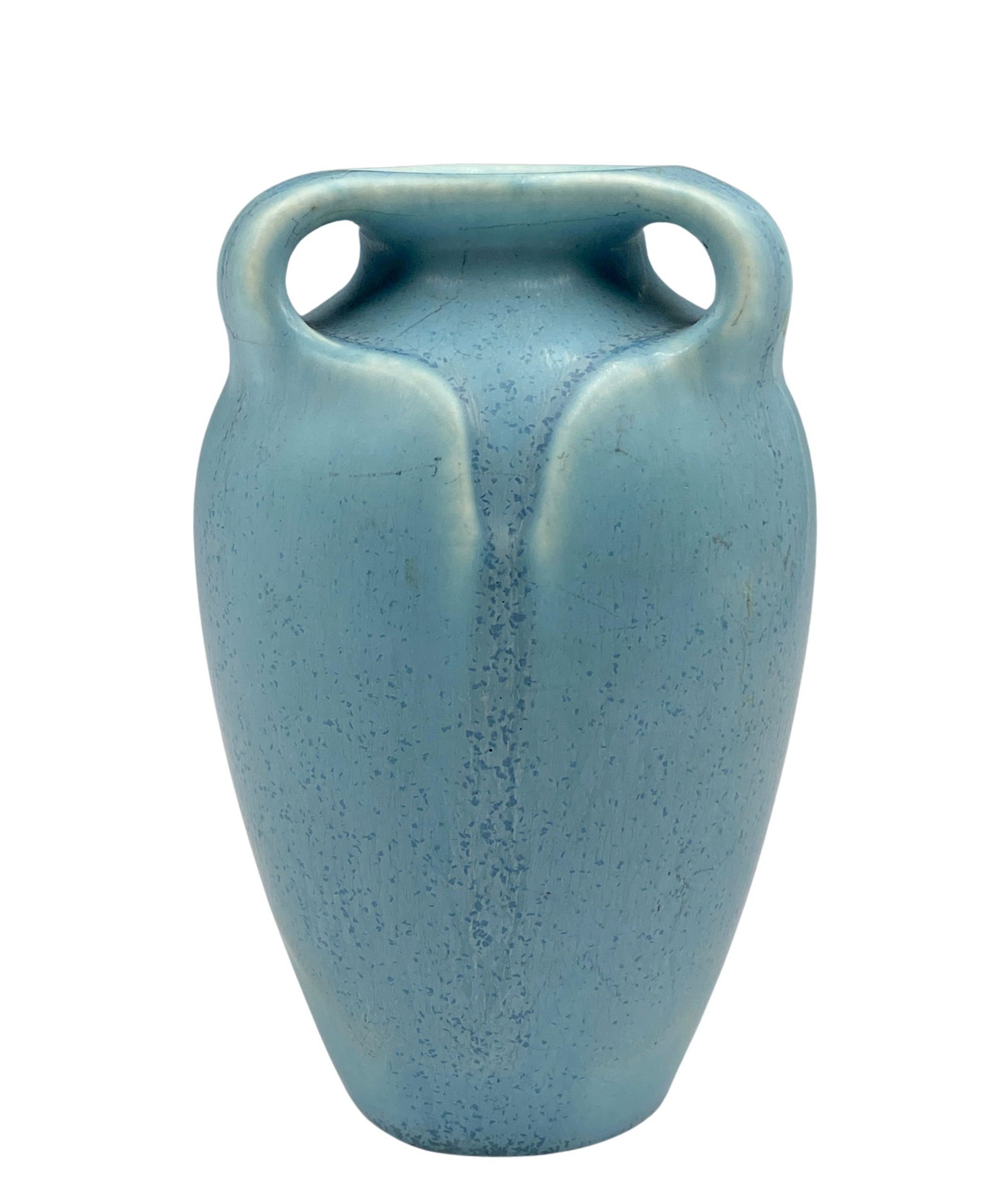 Rookwood Pottery Blue Glaze Three Handled Vase (1 of 5)
