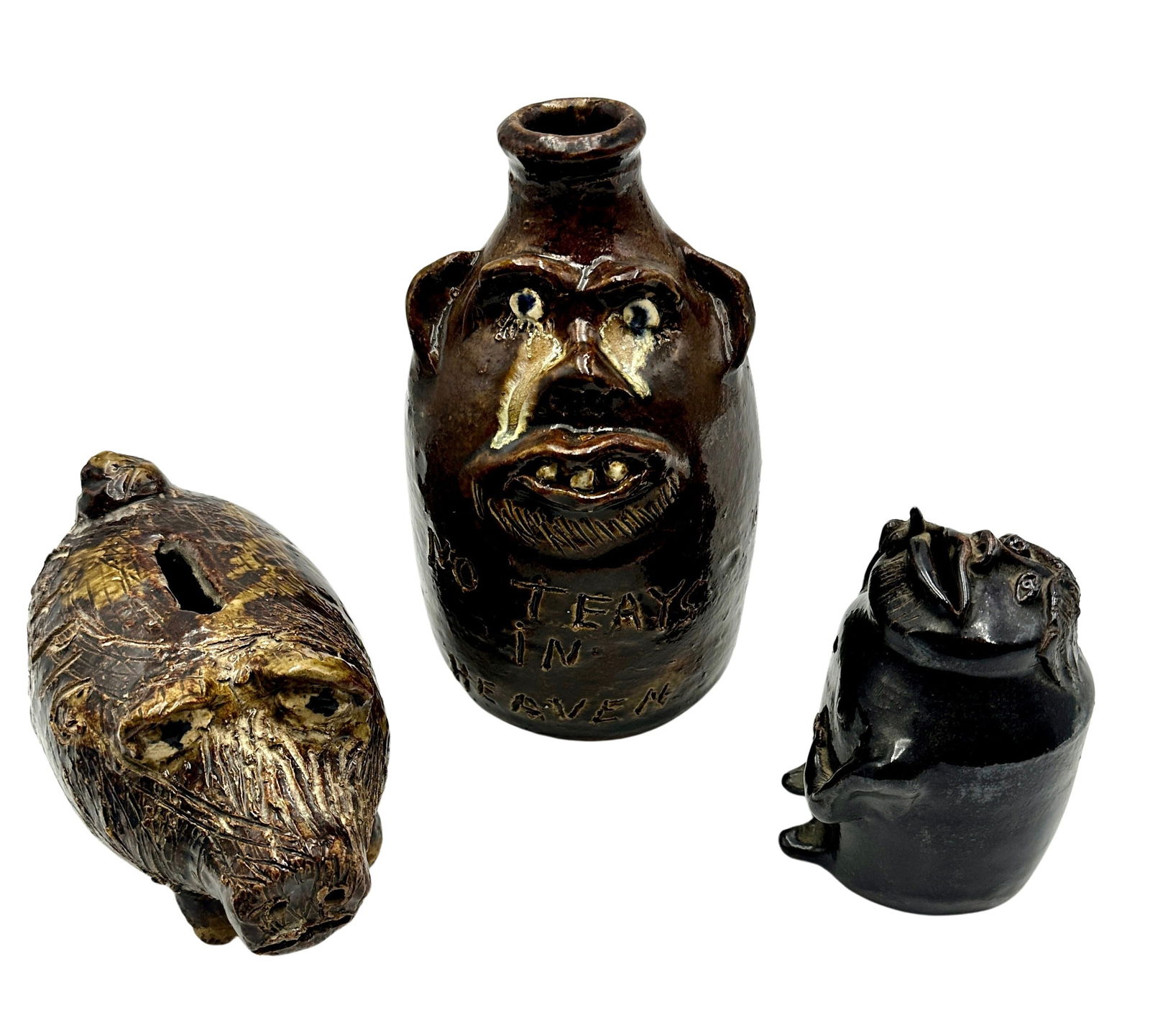 Marie Rogers Face Jug, Pig Bank, PLUS (1 of 7)