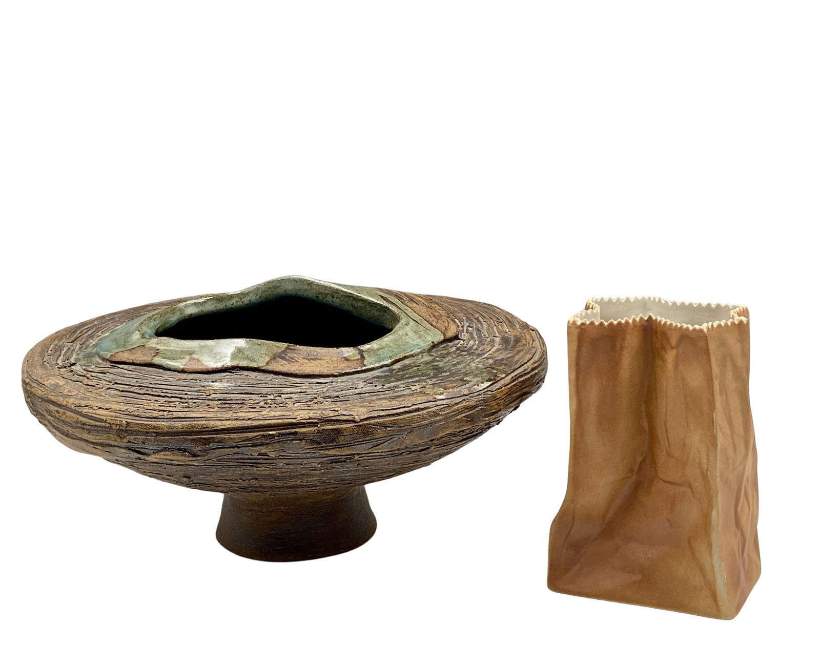 Pair of Ceramic Vessels, Including Rosenthal (1 of 11)