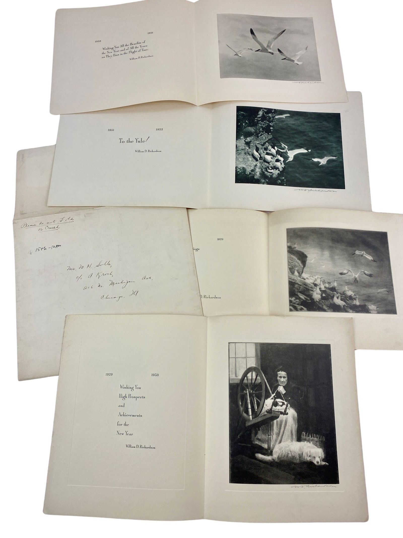 1930's Season Greetings Photo Cards by Richardson (1 of 7)