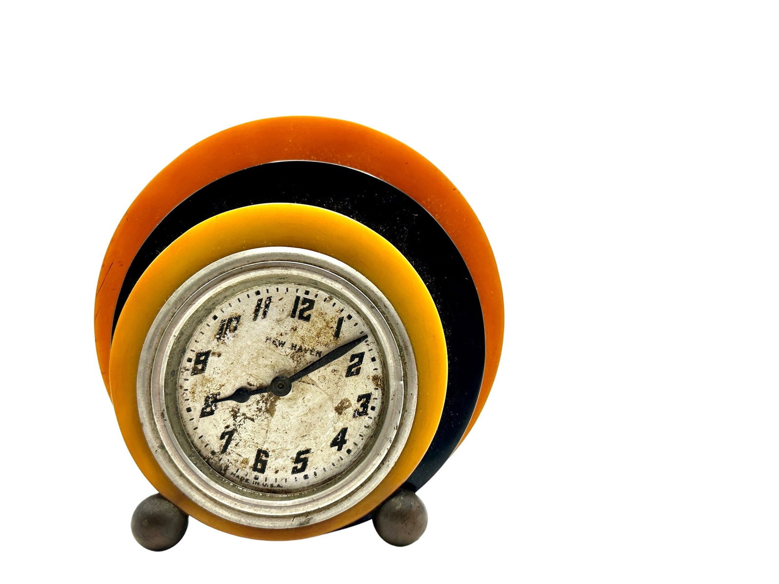 Bakelite New Haven Shelf Clock (1 of 7)