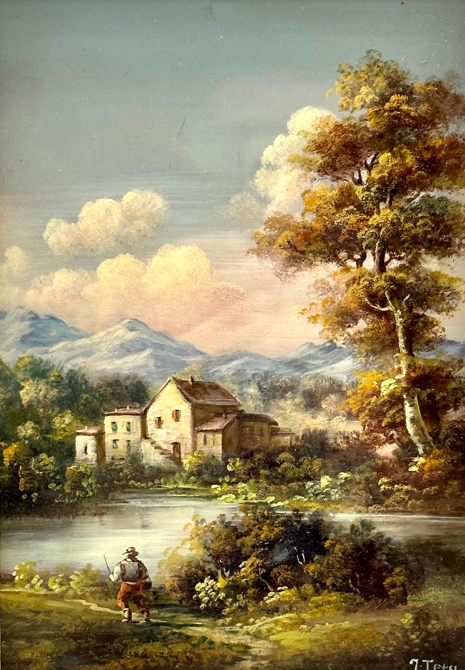 Pair of 19th Century Continental Landscapes (1 of 6)