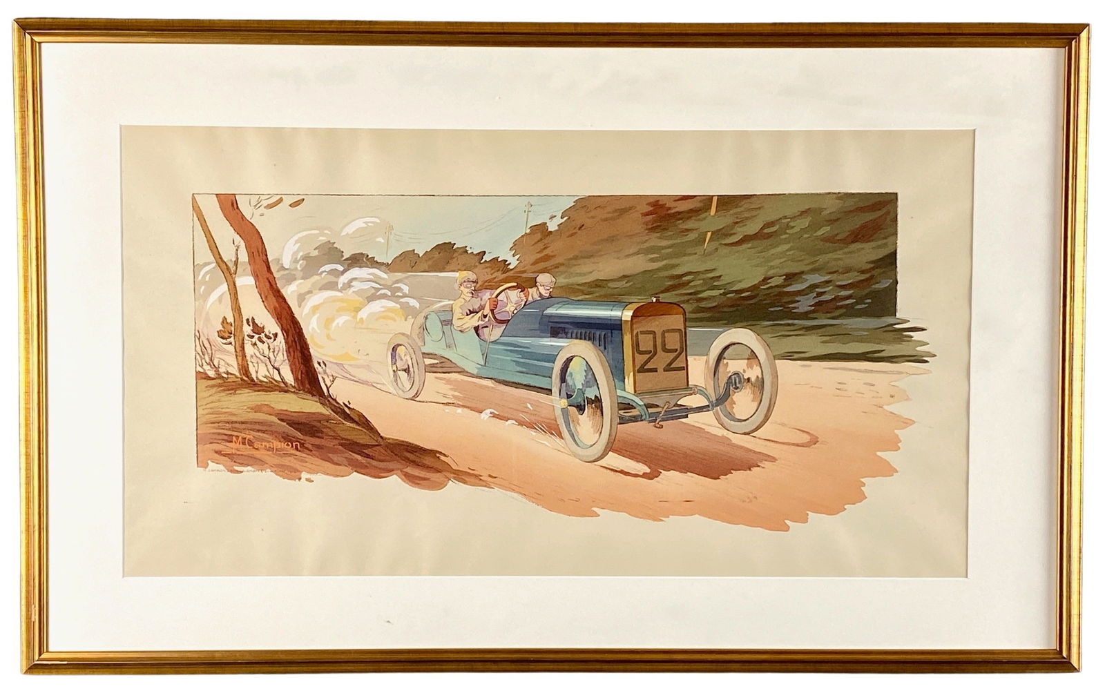 "Voiture de Sport" Poster by M. Campion (1 of 4)