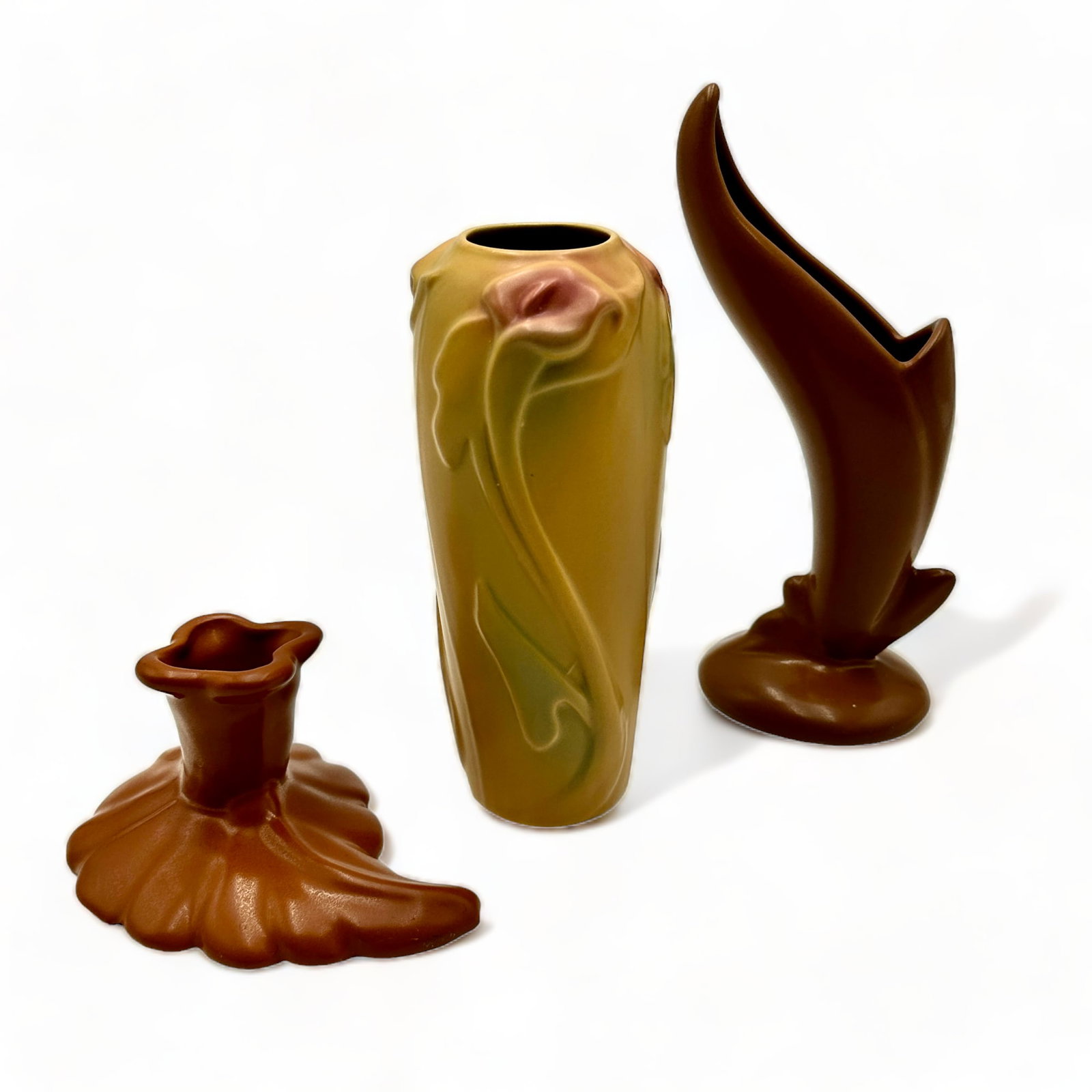 Van Briggle Group in Brown Hues (1 of 6)