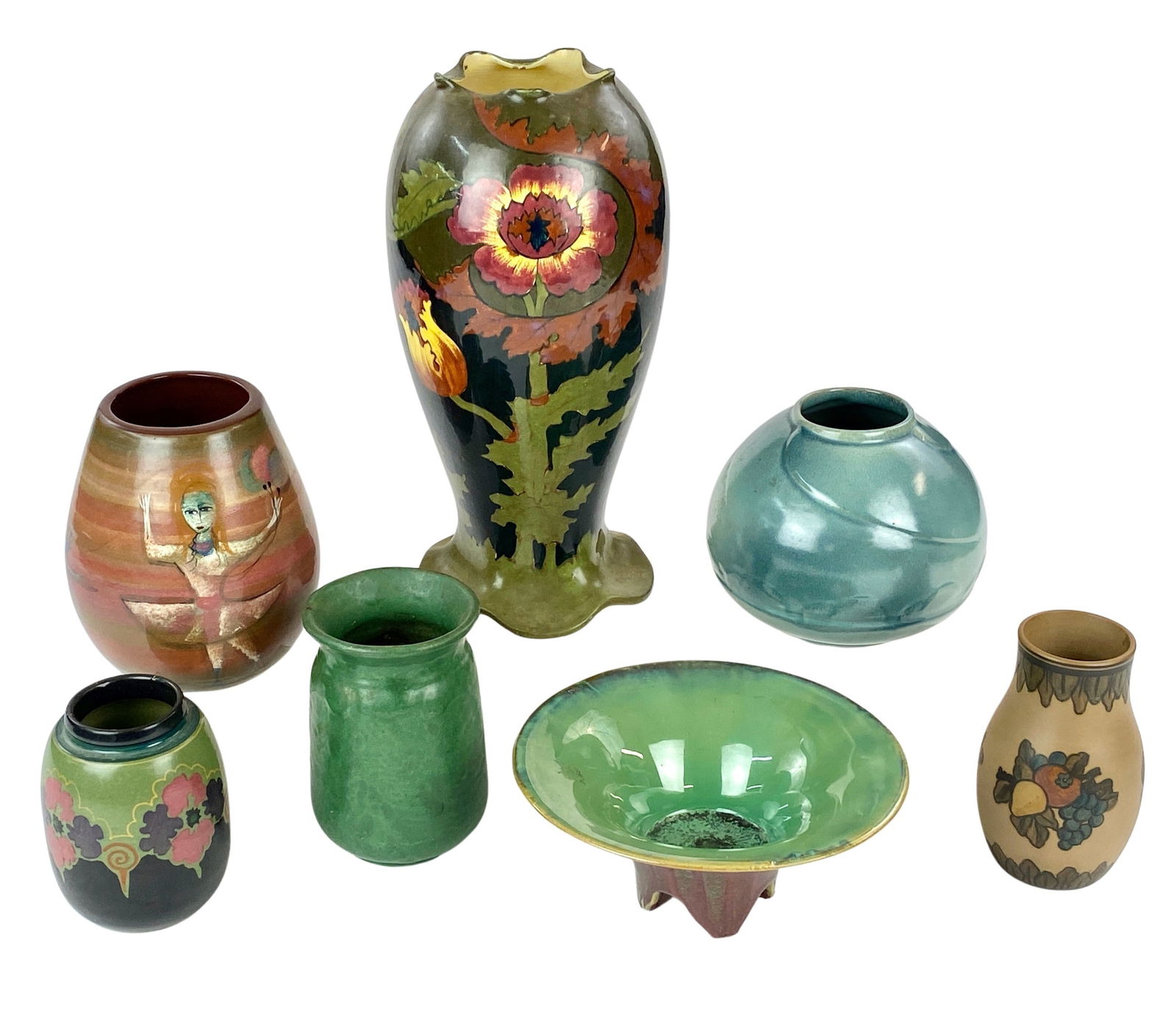 Large Grouping of Art Pottery (1 of 18)