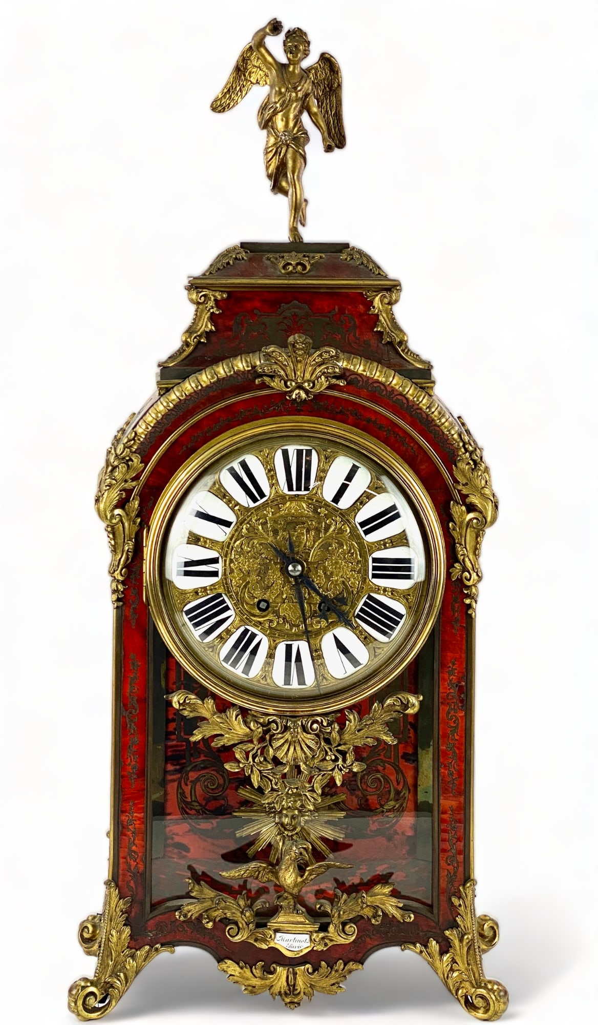 Antique Martinot Boulle Shelf Clock (1 of 20)