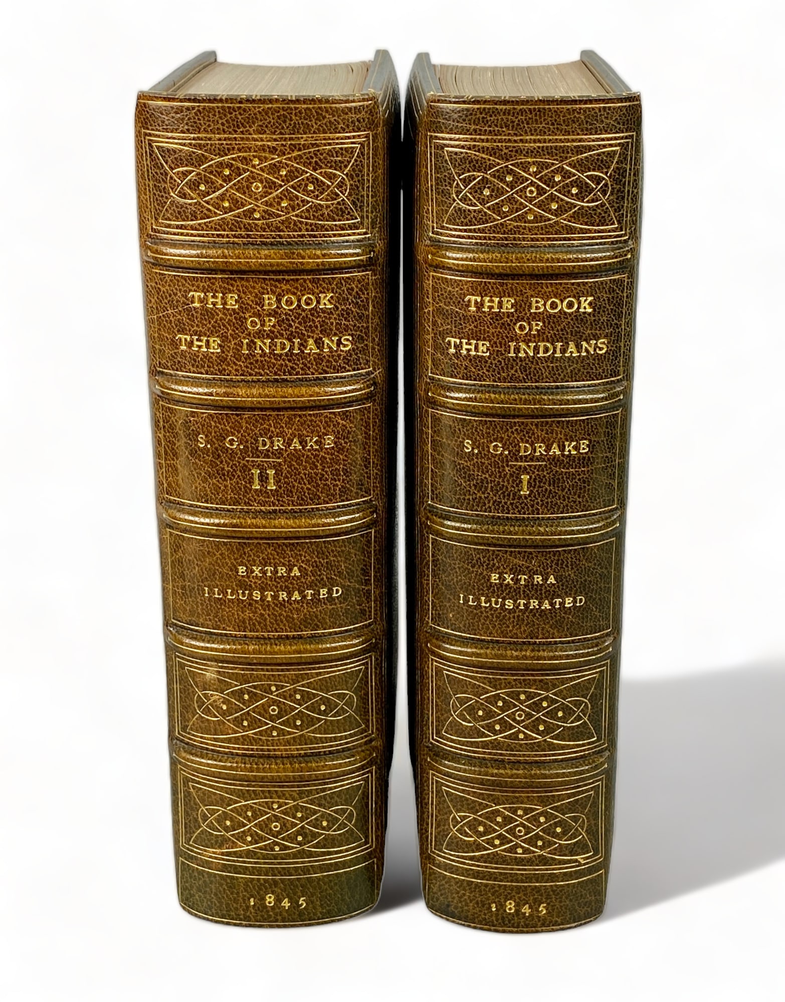 Important Sangorski & Sutcliffe Bound and Goodspeed Illustrated "Book of the Indians" (1 of 19)