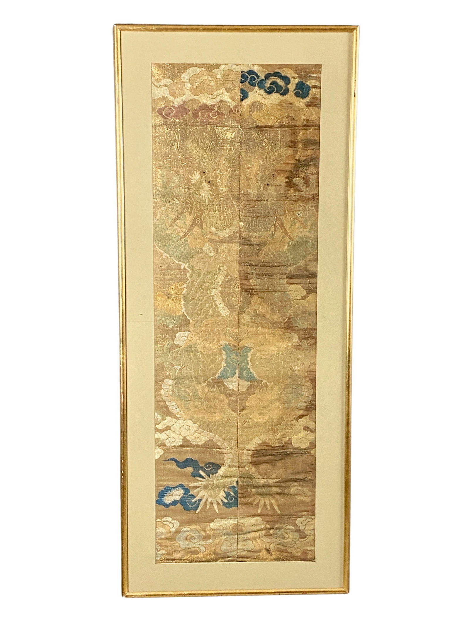 Early Chinese Kesi Panels with Dragons (1 of 6)
